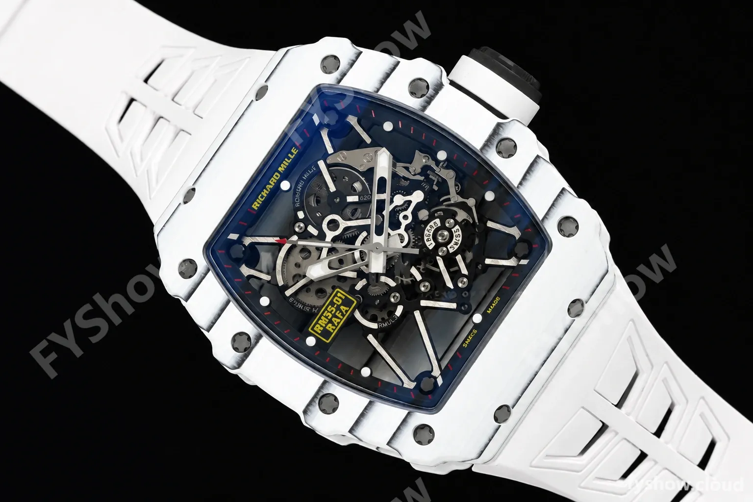 Richard Mille - RM35-01 Rafael Nadal Wht/Wht/Wht FC/VRU ZF Hand-wind RMUL3 - Image 17