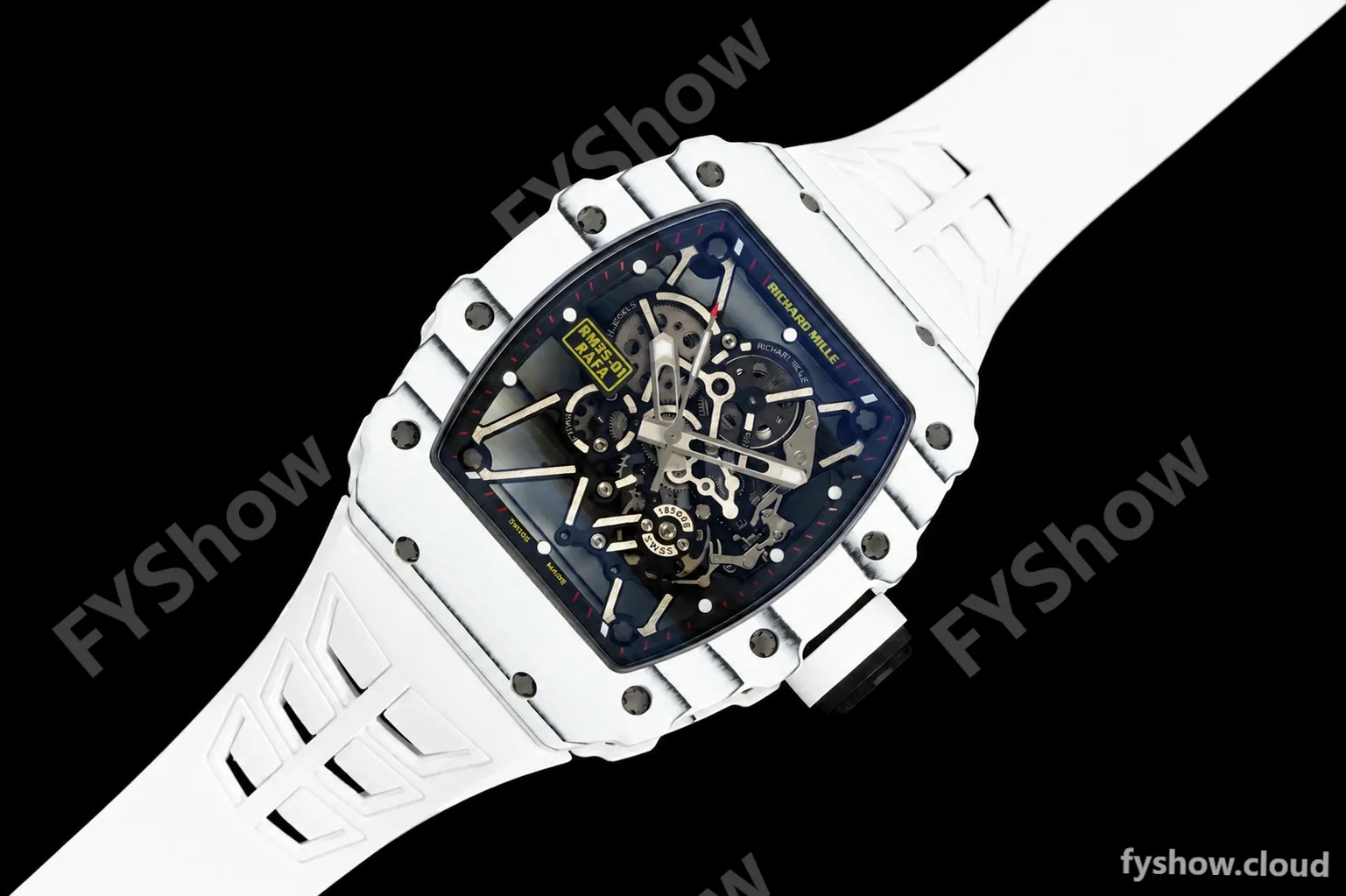 Richard Mille - RM35-01 Rafael Nadal Wht/Wht/Wht FC/VRU ZF Hand-wind RMUL3 - Image 18