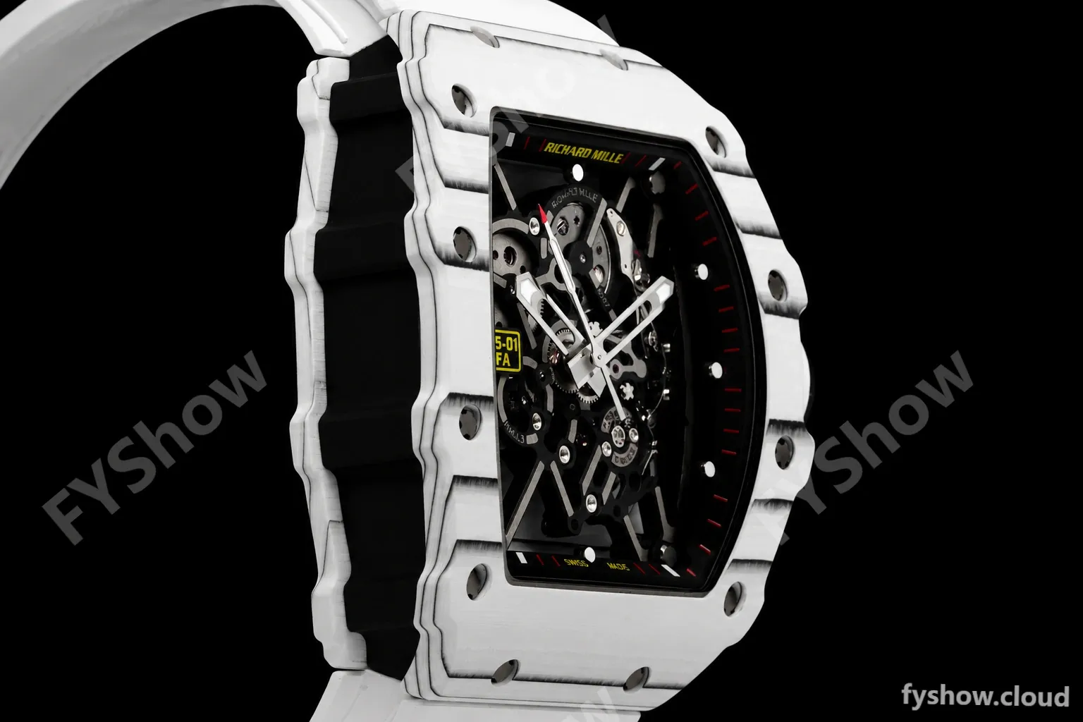 Richard Mille - RM35-01 Rafael Nadal Wht/Wht/Wht FC/VRU ZF Hand-wind RMUL3 - Image 5