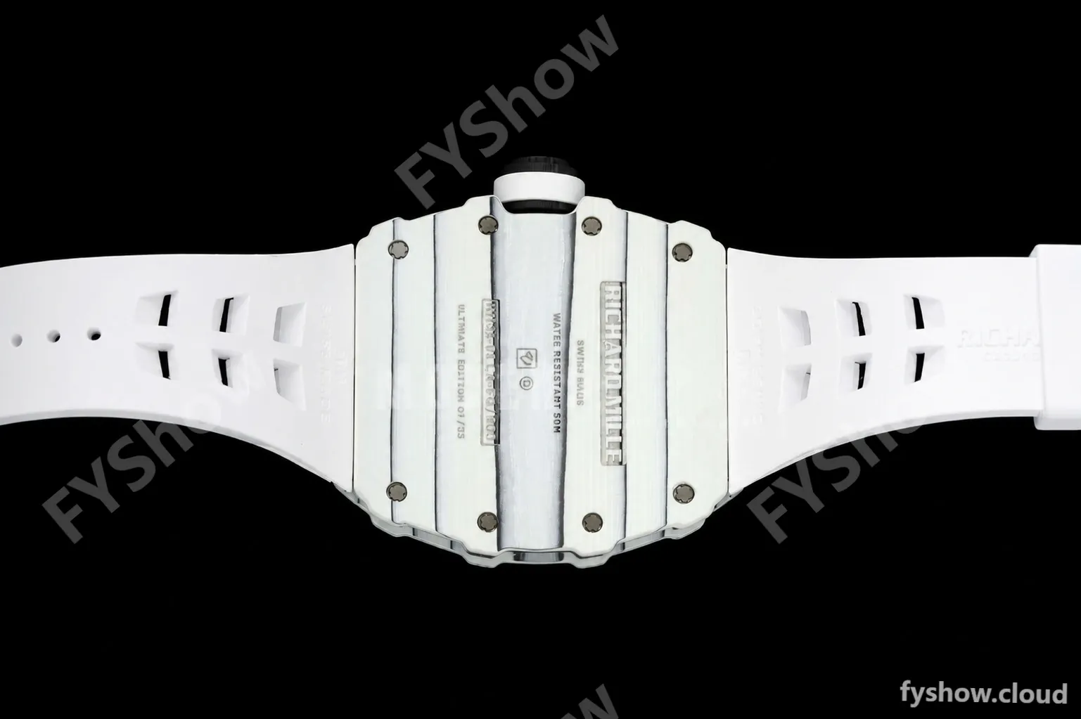 Richard Mille - RM35-01 Rafael Nadal Wht/Wht/Wht FC/VRU ZF Hand-wind RMUL3 - Image 9