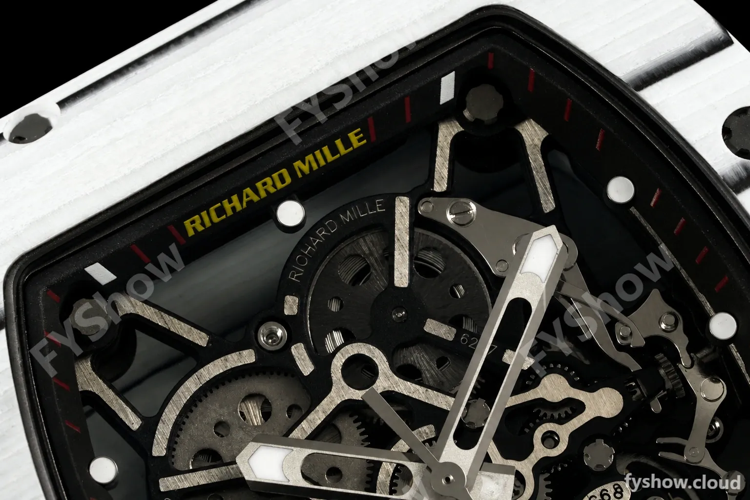 Richard Mille - RM35-01 Rafael Nadal Wht/Blk/Blk FC/VRU ZF Hand-wind RMUL3 - Image 2