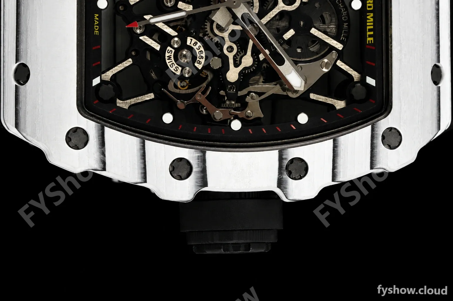 Richard Mille - RM35-01 Rafael Nadal Wht/Blk/Blk FC/VRU ZF Hand-wind RMUL3 - Image 4