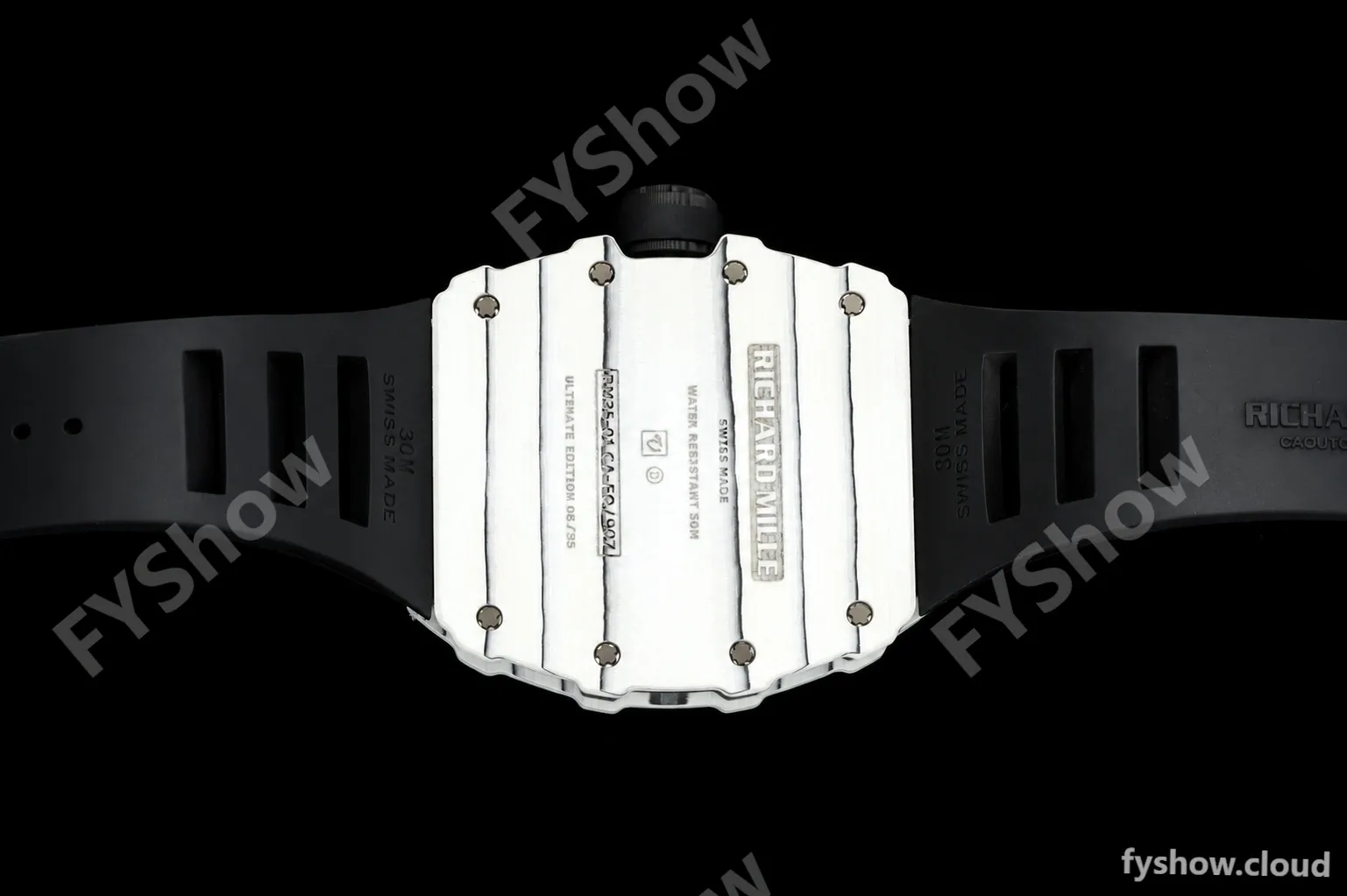 Richard Mille - RM35-01 Rafael Nadal Wht/Blk/Blk FC/VRU ZF Hand-wind RMUL3 - Image 9