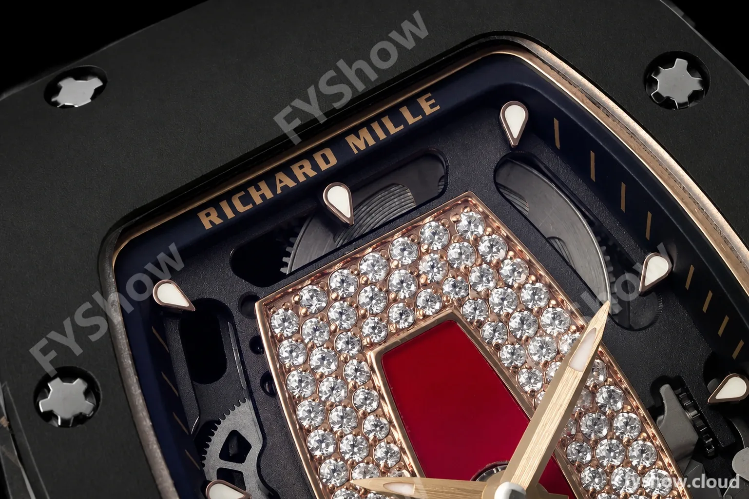 Richard Mille - RM07-01 Black Ceramic CER/RU Red Onyx ZF Asian CRMA2 - Image 19