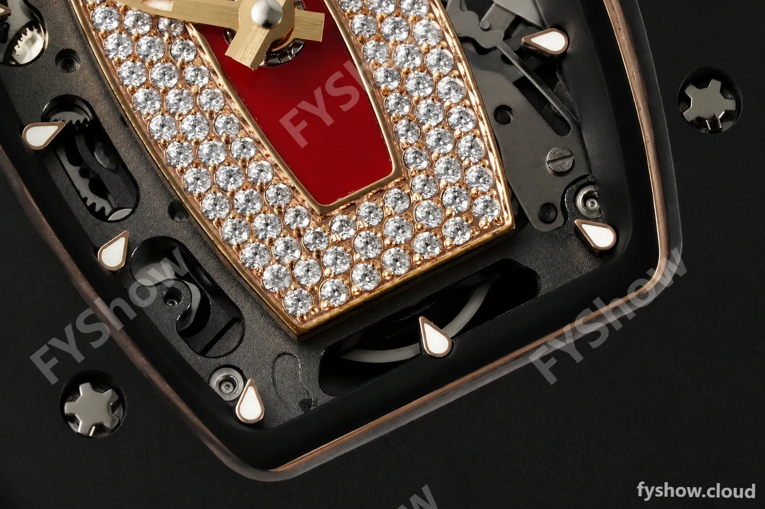 Richard Mille - RM07-01 Black Ceramic CER/RU Red Onyx ZF Asian CRMA2 - Image 20