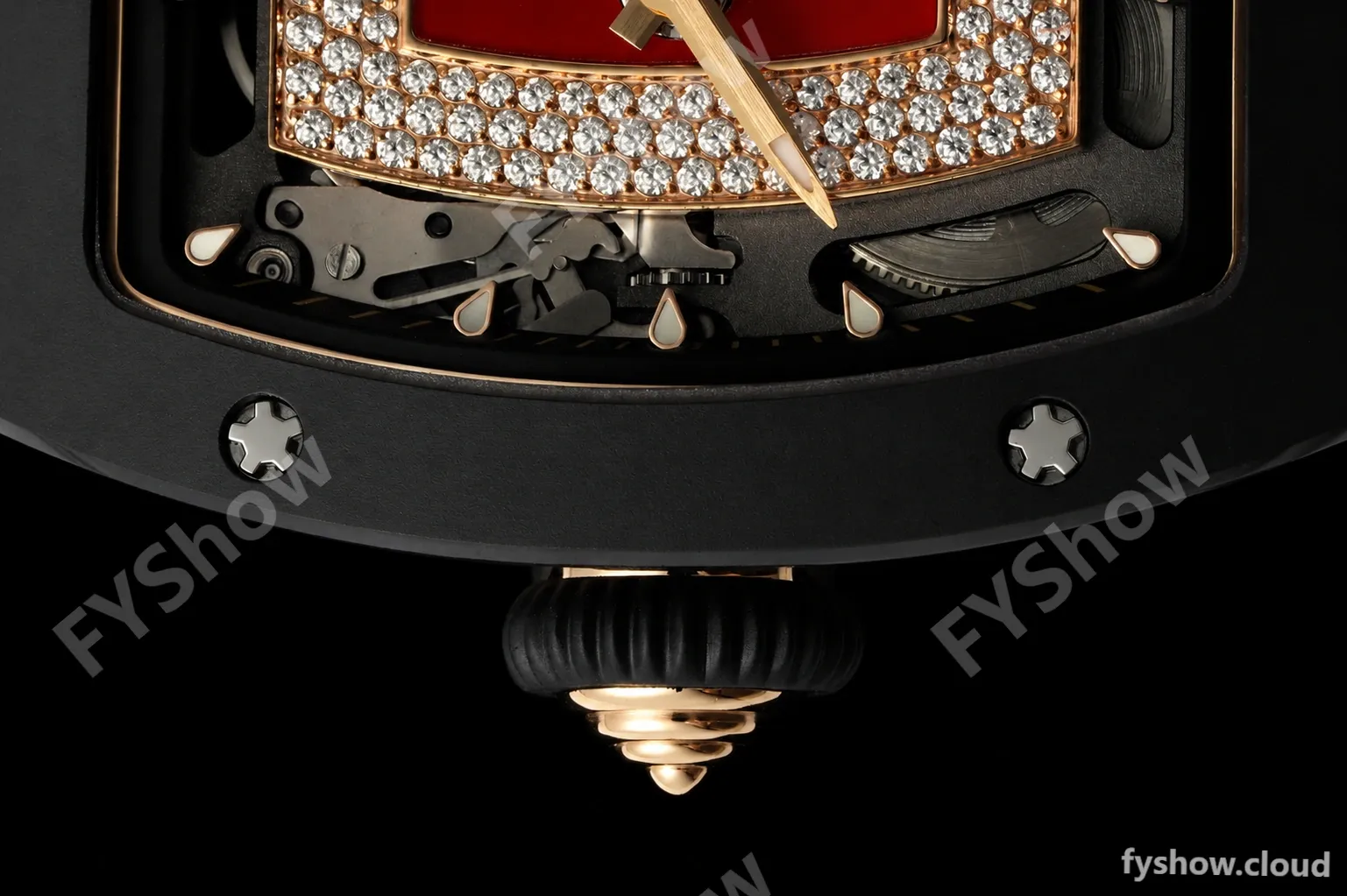 Richard Mille - RM07-01 Black Ceramic CER/RU Red Onyx ZF Asian CRMA2 - Image 21