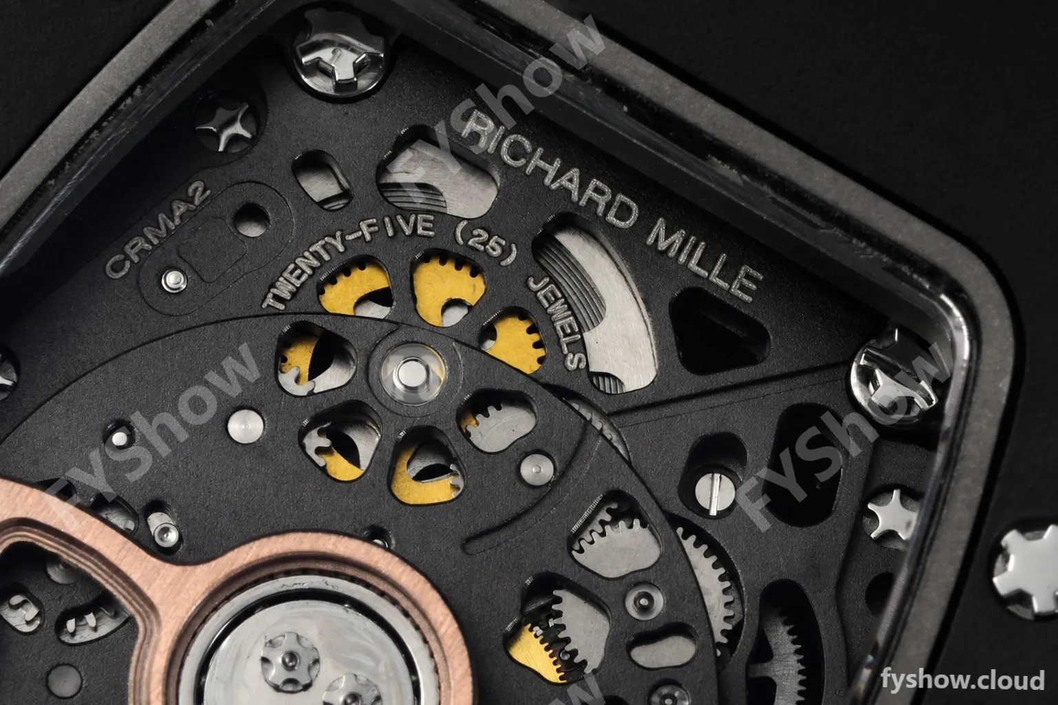 Richard Mille - RM07-01 Black Ceramic CER/RU Red Onyx ZF Asian CRMA2 - Image 5