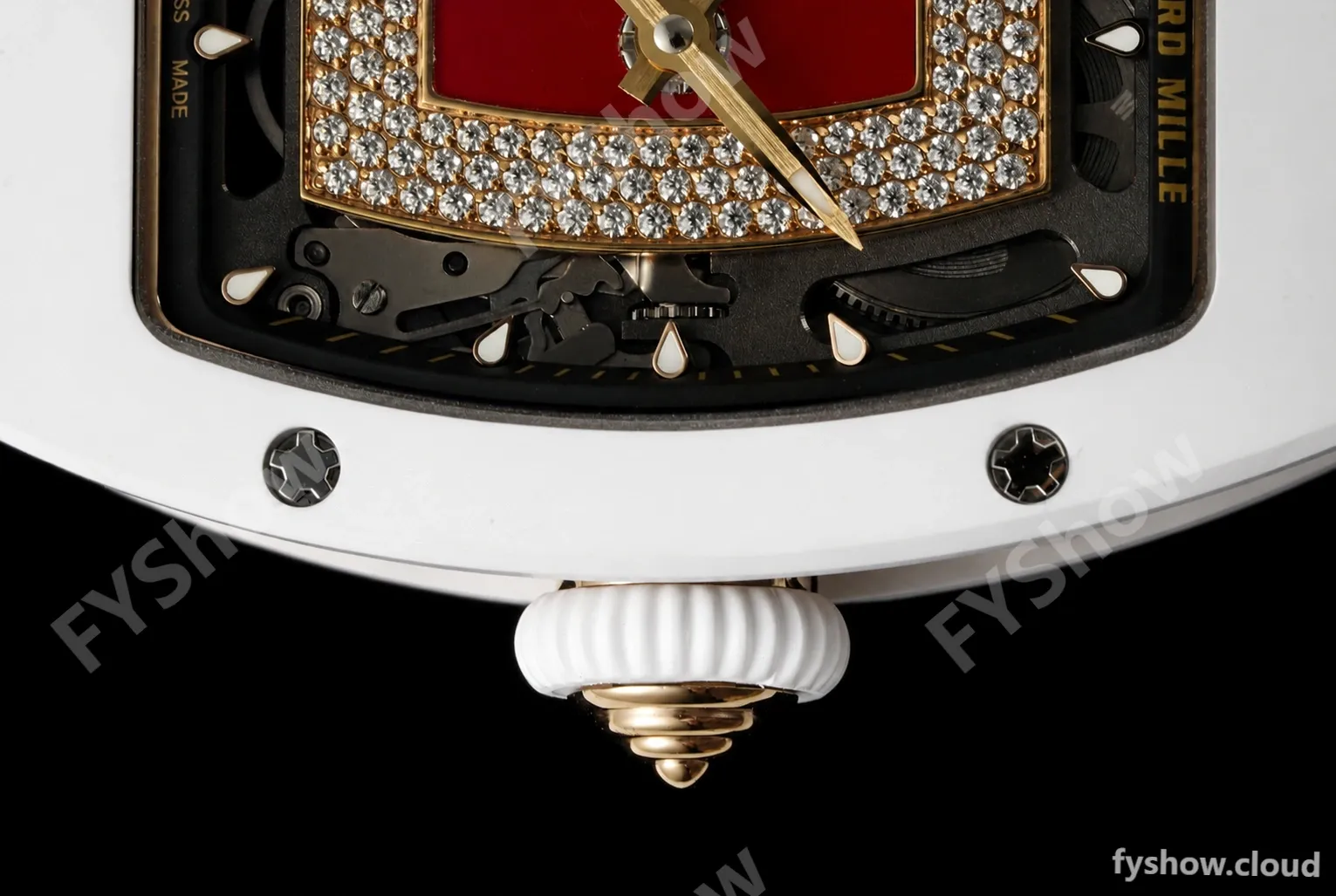 Richard Mille - RM07-01 White Ceramic CER/RU Red Onyx ZF Asian CRMA2 - Image 10