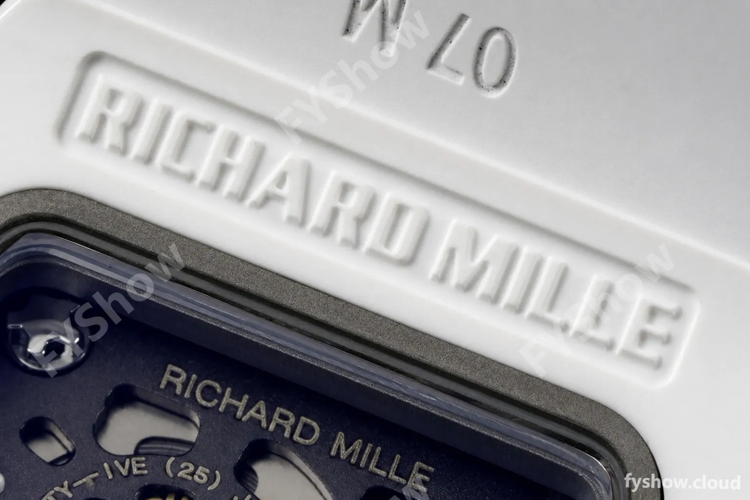Richard Mille - RM07-01 White Ceramic CER/RU Red Onyx ZF Asian CRMA2 - Image 17