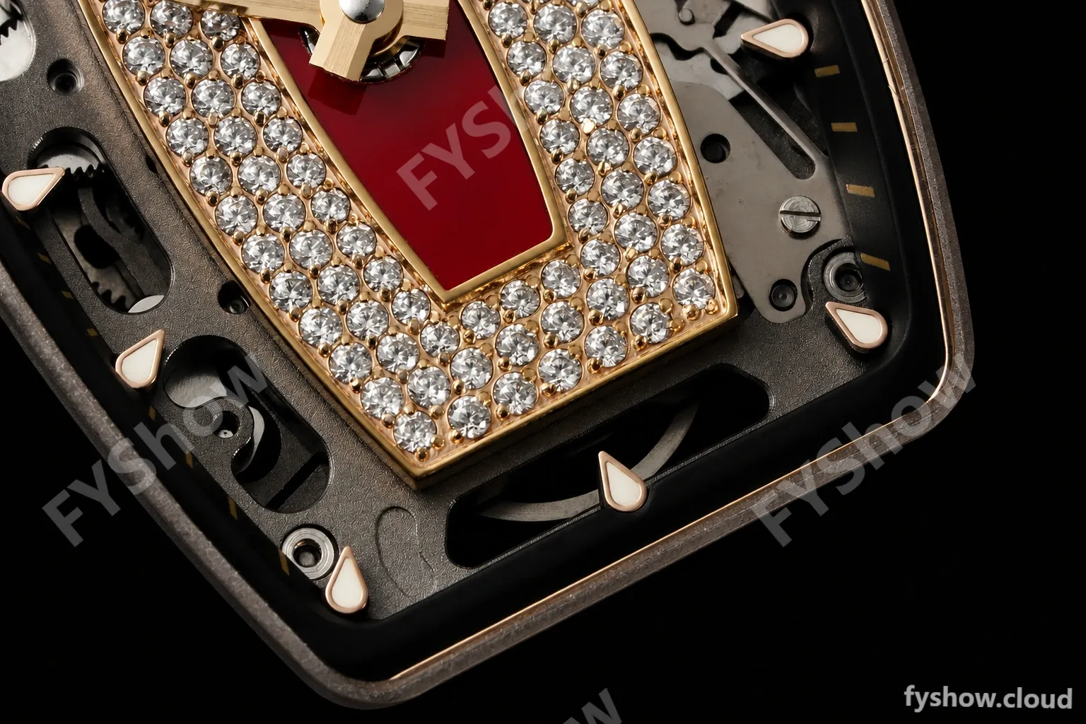 Richard Mille - RM07-01 White Ceramic CER/RU Red Onyx ZF Asian CRMA2 - Image 9