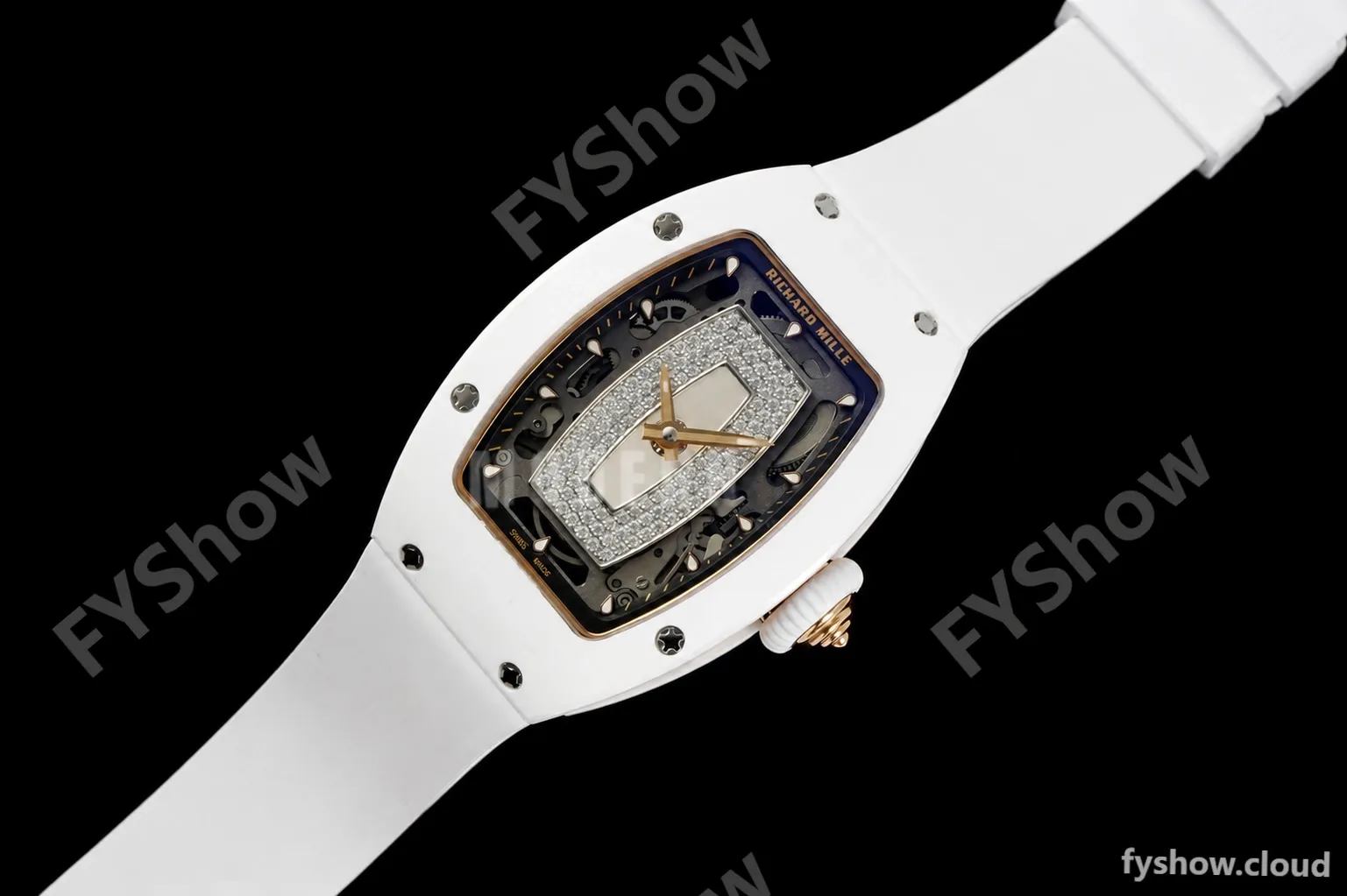 Richard Mille - RM07-01 White Ceramic CER/RU White Onyx ZF Asian CRMA2 - Image 6