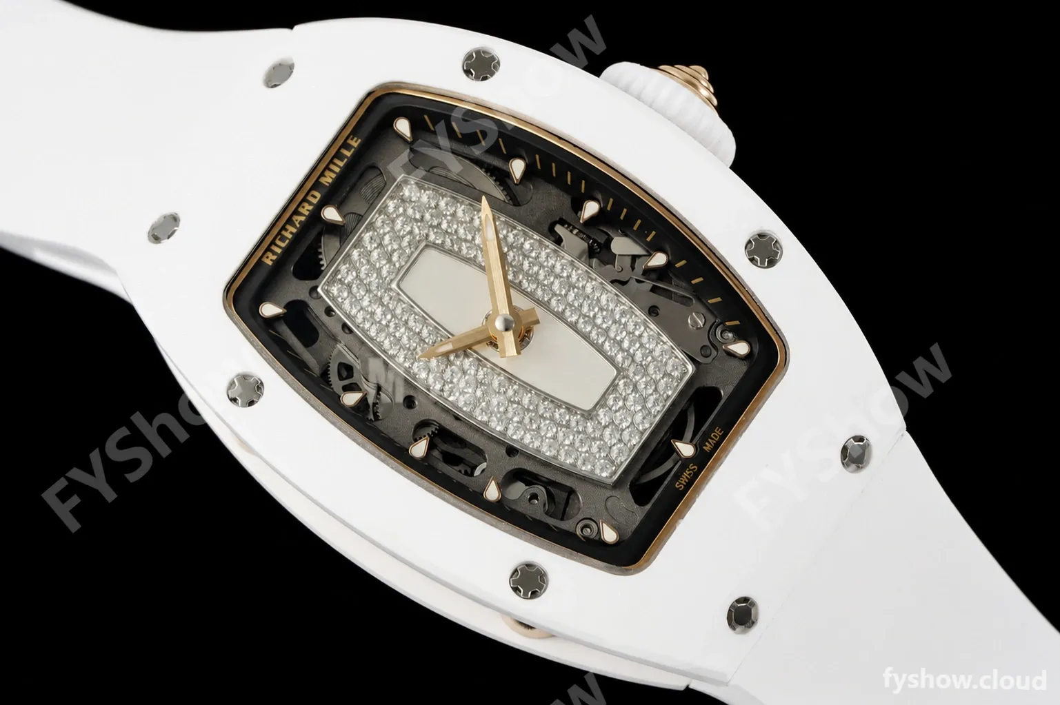 Richard Mille - RM07-01 White Ceramic CER/RU White Onyx ZF Asian CRMA2 - Image 7