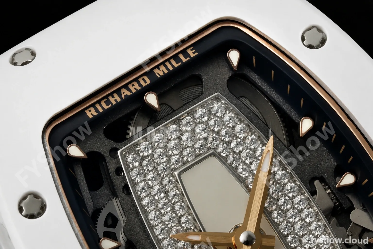 Richard Mille - RM07-01 White Ceramic CER/RU White Onyx ZF Asian CRMA2 - Image 8