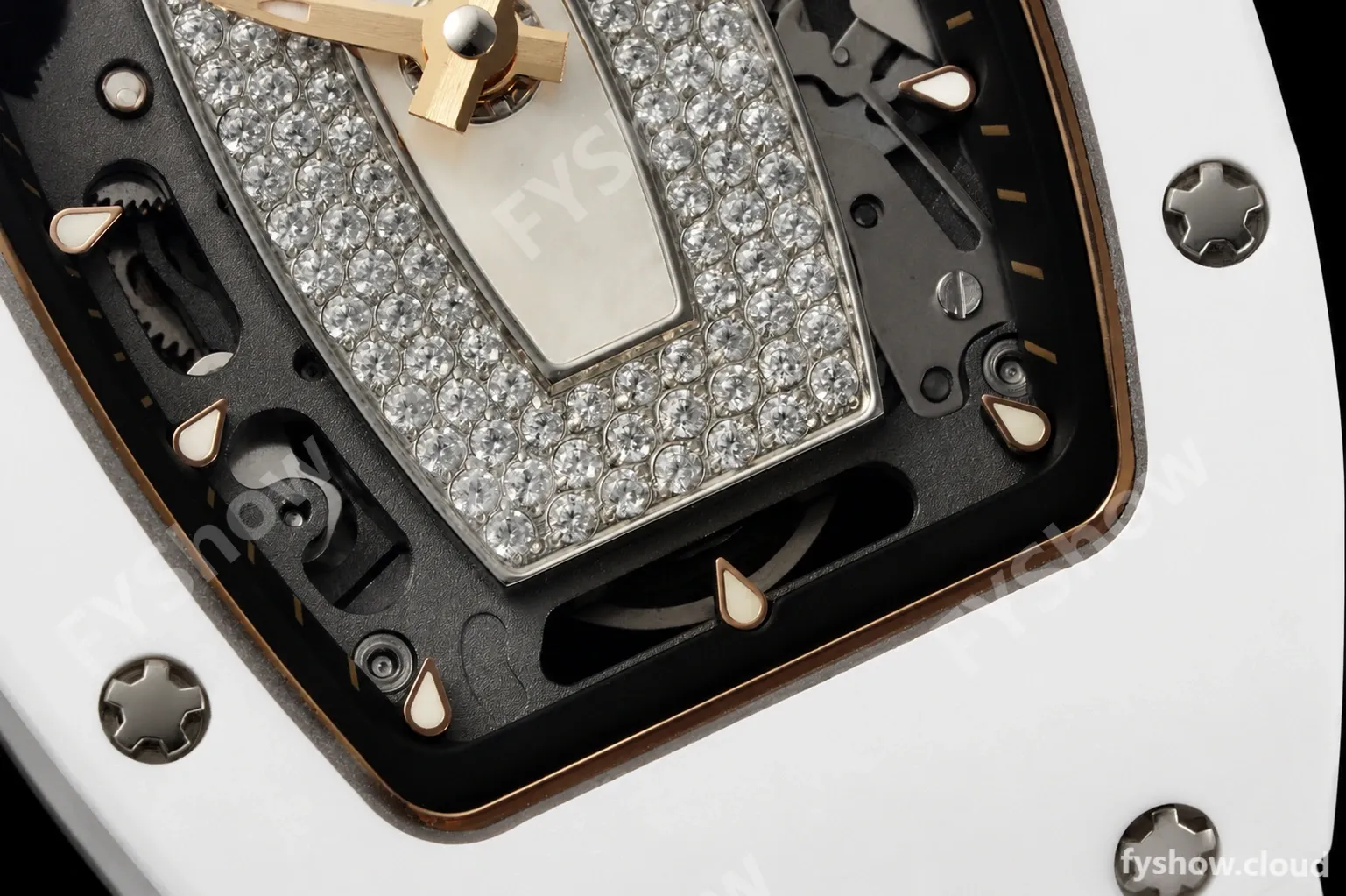 Richard Mille - RM07-01 White Ceramic CER/RU White Onyx ZF Asian CRMA2 - Image 9