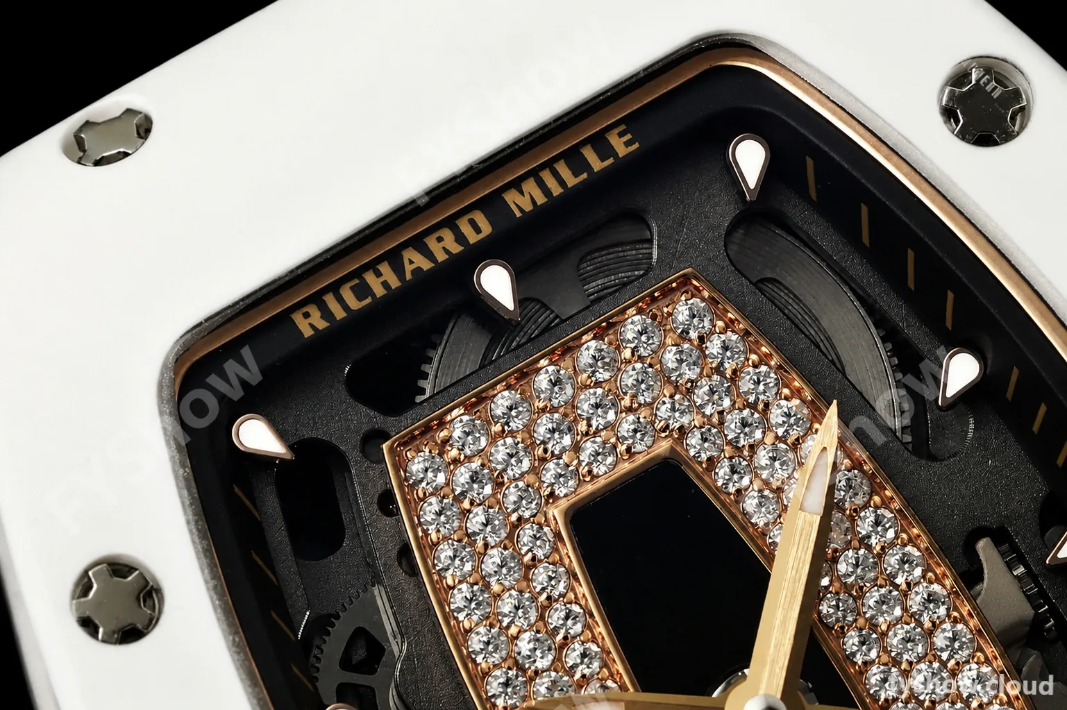Richard Mille - RM07-01 White Ceramic CER/RU Black Onyx ZF Asian CRMA2 - Image 19