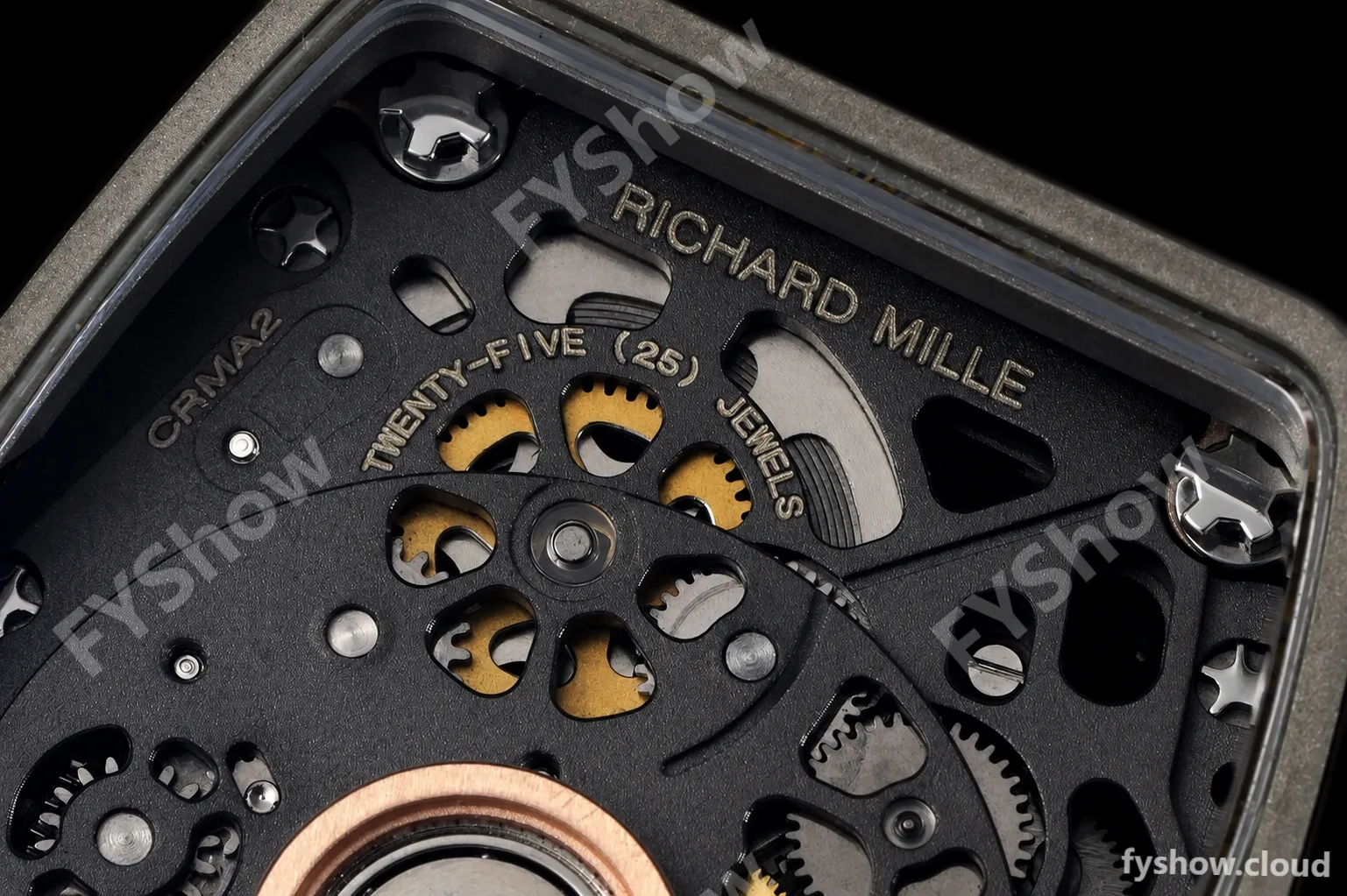 Richard Mille - RM07-01 White Ceramic CER/RU Black Onyx ZF Asian CRMA2 - Image 5