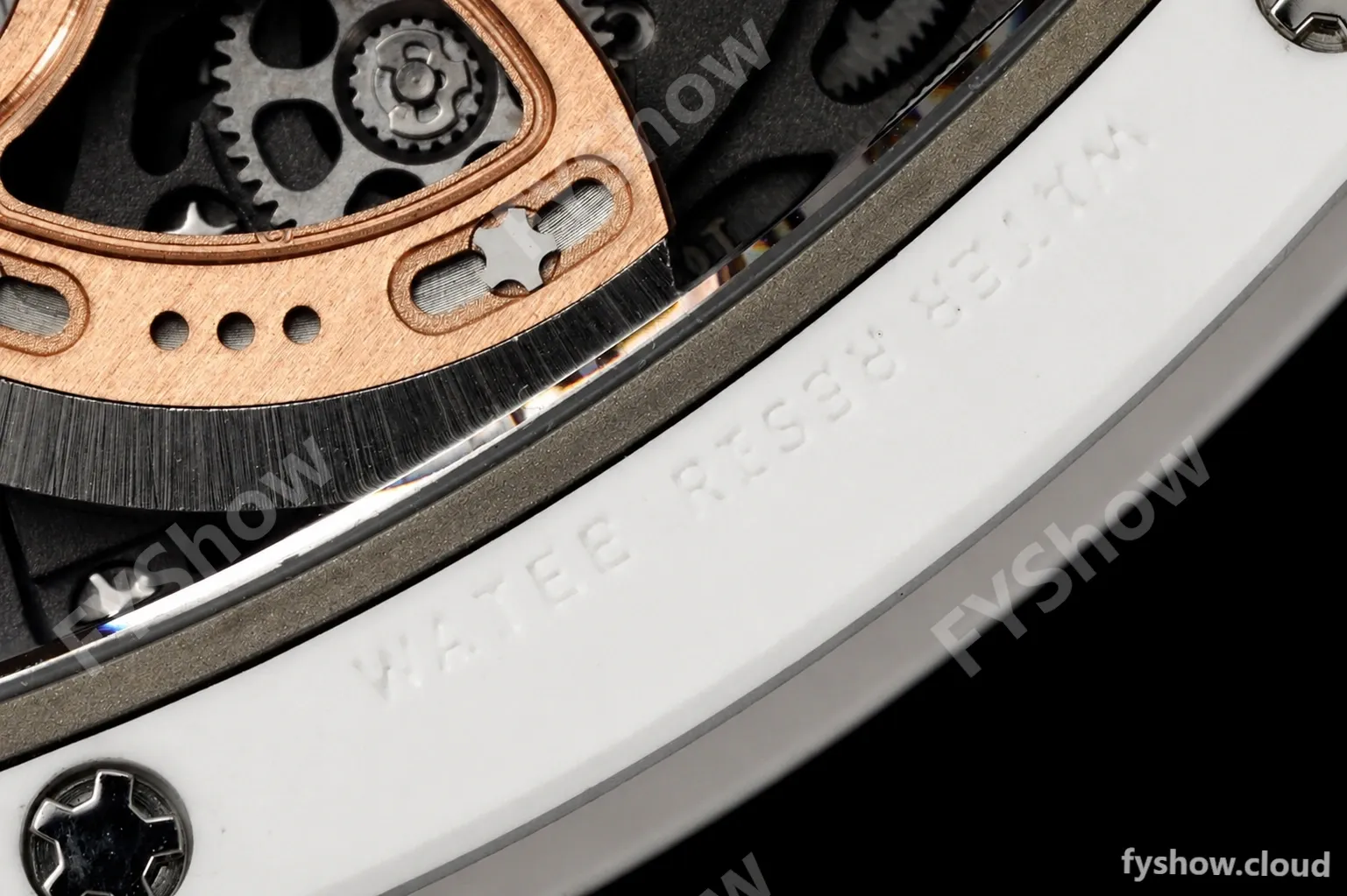 Richard Mille - RM07-01 White Ceramic CER/RU Black Onyx ZF Asian CRMA2 - Image 8