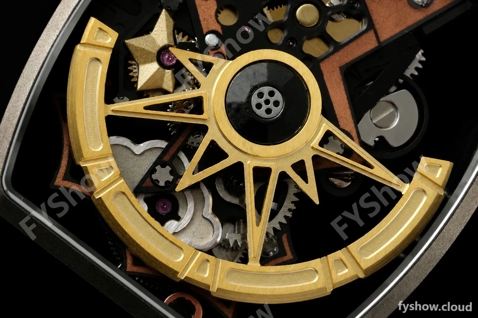 Richard Mille - RM88 Smiley White Ceramic Velcro Yellow Nylon Strap Skeleton Dial RMF Tourbillon - Image 9