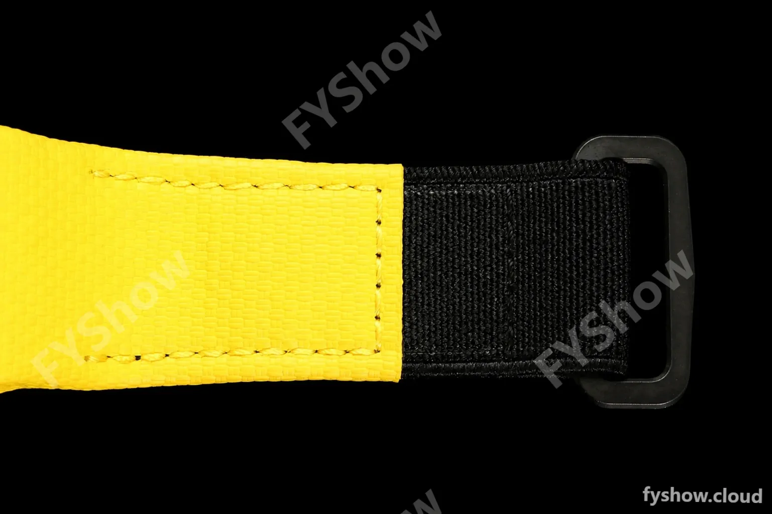 Richard Mille - RM88 Smiley Black Ceramic Velcro Yellow Nylon Strap Skeleton Dial RMF Tourbillon - Image 12