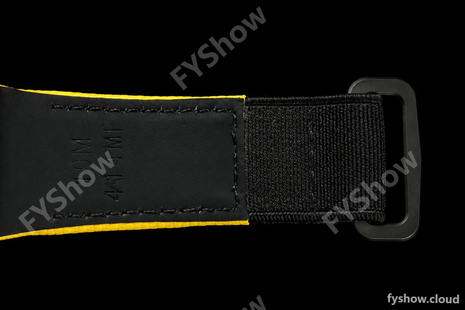 Richard Mille - RM88 Smiley Black Ceramic Velcro Yellow Nylon Strap Skeleton Dial RMF Tourbillon - Image 13