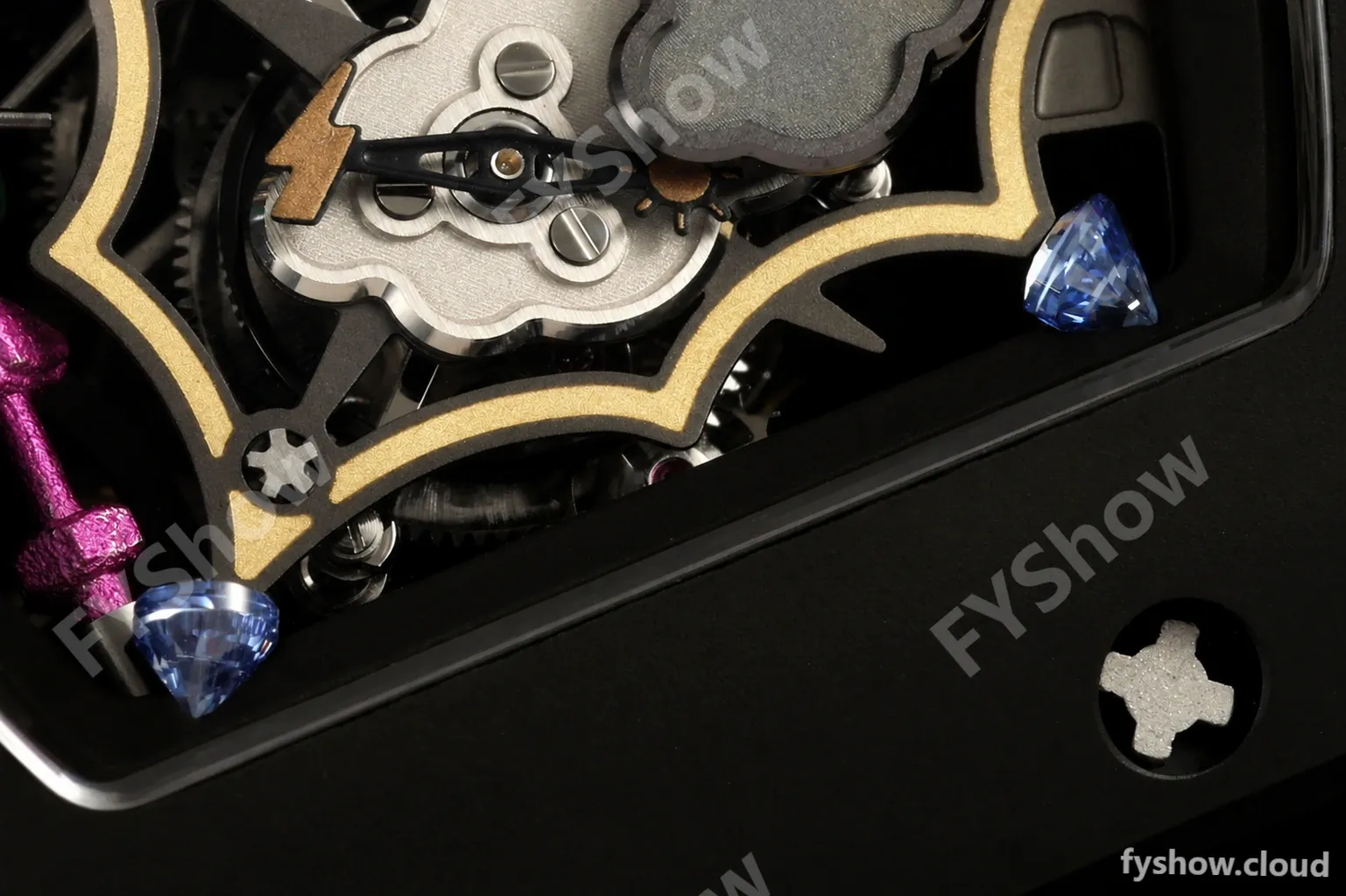 Richard Mille - RM88 Smiley Black Ceramic Velcro Yellow Nylon Strap Skeleton Dial RMF Tourbillon - Image 18