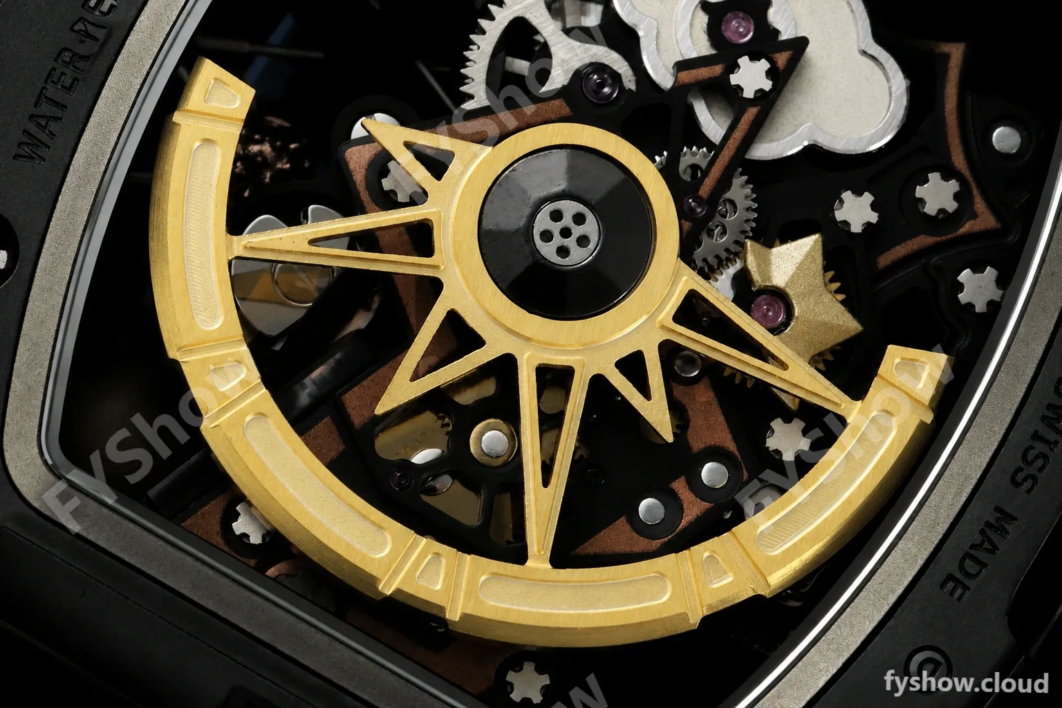 Richard Mille - RM88 Smiley Black Ceramic Velcro Yellow Nylon Strap Skeleton Dial RMF Tourbillon - Image 8