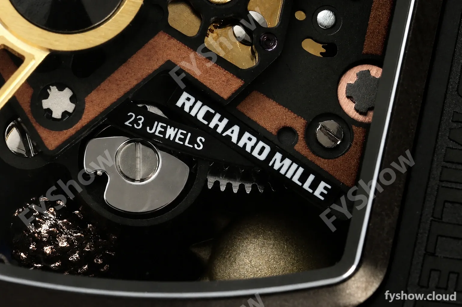 Richard Mille - RM88 Smiley Black Ceramic Velcro Black Nylon Strap Skeleton Dial RMF Tourbillon - Image 9
