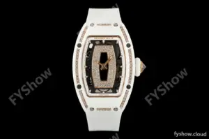 Richard Mille - RM07-01 White Ceramic CER/DIA/RU Black Onyx ZF Asian CRMA2