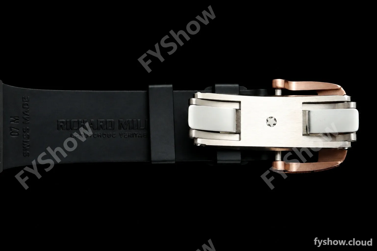 Richard Mille - RM07-01 Black Ceramic CER/DIA/RU Black Onyx ZF Asian CRMA2 - Image 11