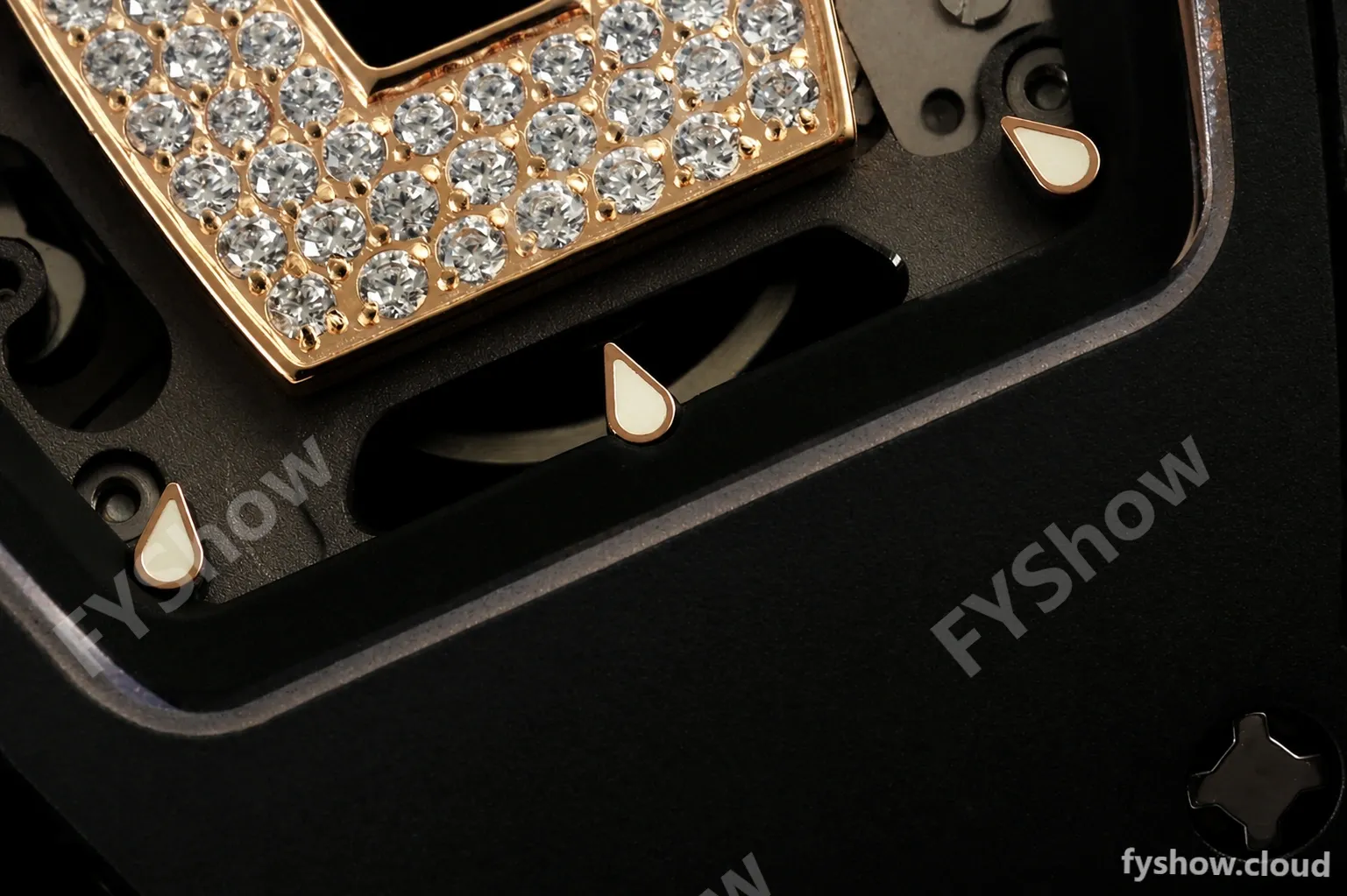 Richard Mille - RM07-01 Black Ceramic CER/DIA/RU Black Onyx ZF Asian CRMA2 - Image 17