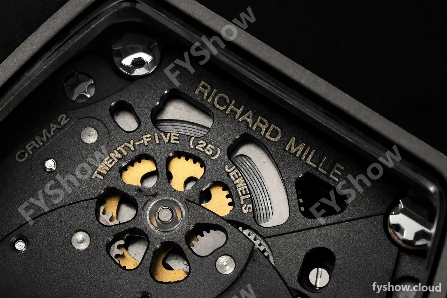 Richard Mille - RM07-01 Black Ceramic CER/DIA/RU Black Onyx ZF Asian CRMA2 - Image 9