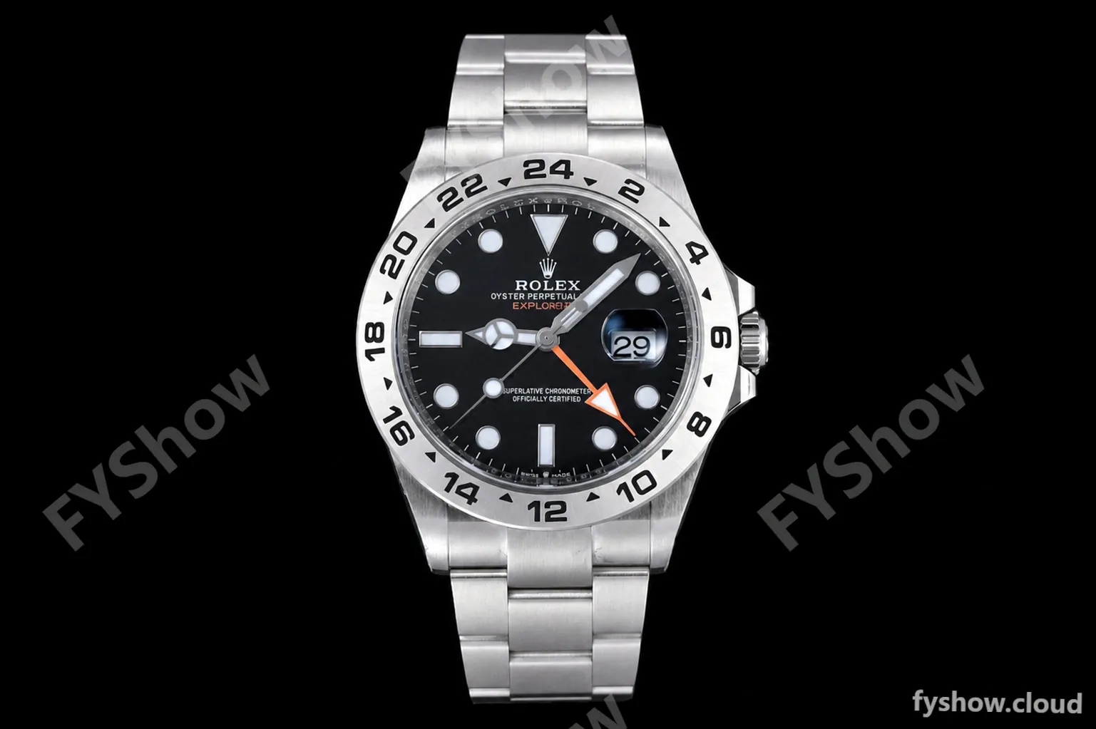 Rolex - Explorer II 226570 SS/SS 904L Black CHS C+F VR3285