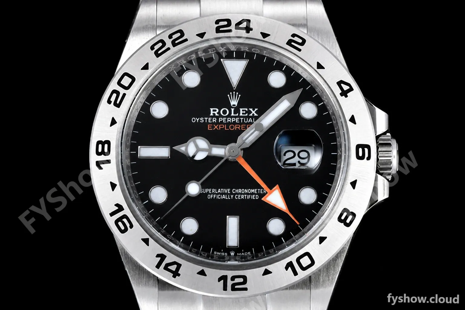 Rolex - Explorer II 226570 SS/SS 904L Black CHS C+F VR3285 - Image 2