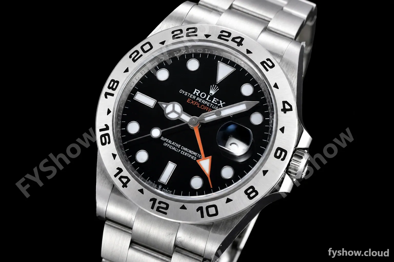 Rolex - Explorer II 226570 SS/SS 904L Black CHS C+F VR3285 - Image 4