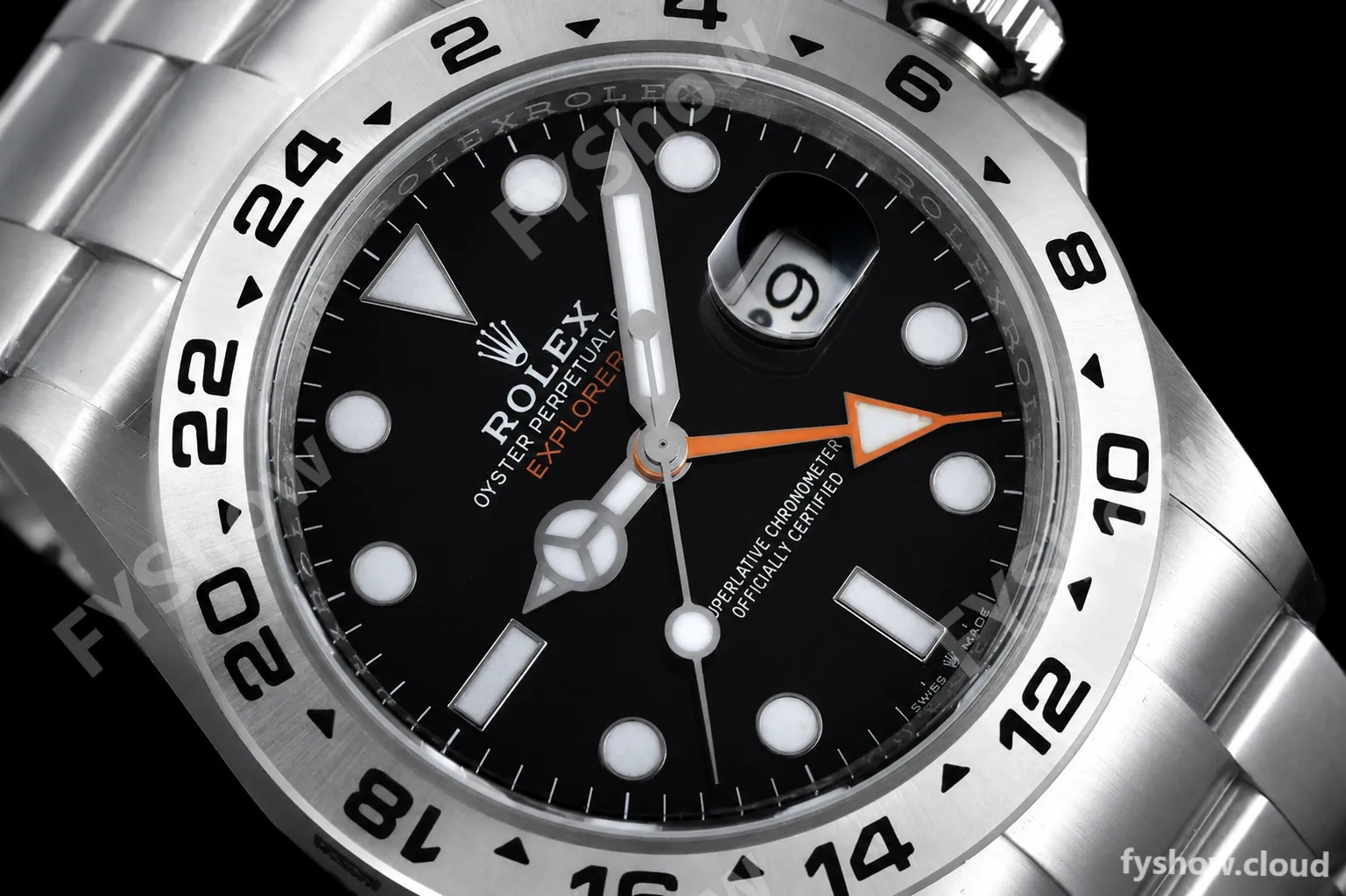 Rolex - Explorer II 226570 SS/SS 904L Black CHS C+F VR3285 - Image 7