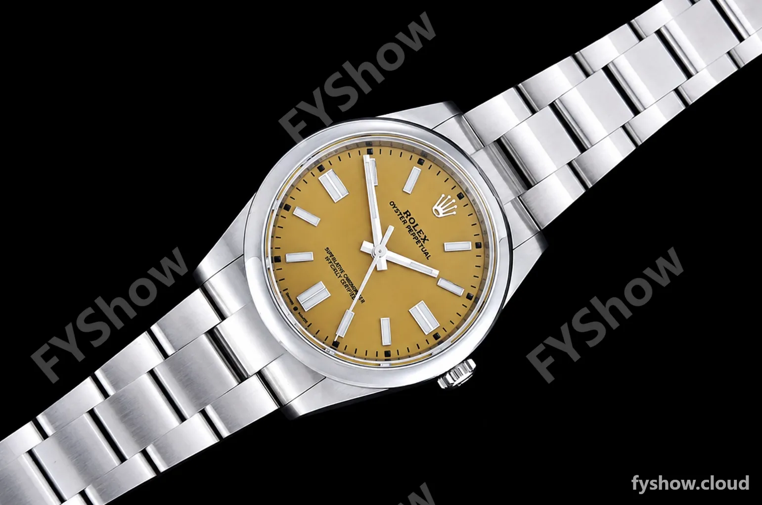 Rolex - Oyster Pert 41mm 124300 Oys SS/SS Yelw VSF VS3235 - Image 3