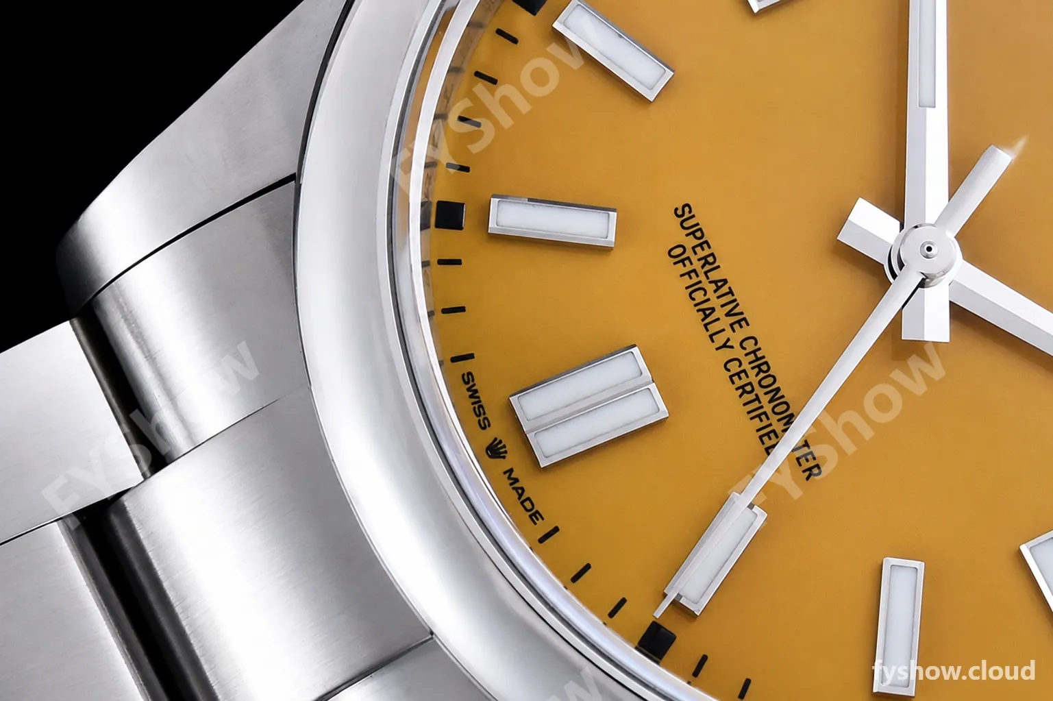 Rolex - Oyster Pert 41mm 124300 Oys SS/SS Yelw VSF VS3235 - Image 7