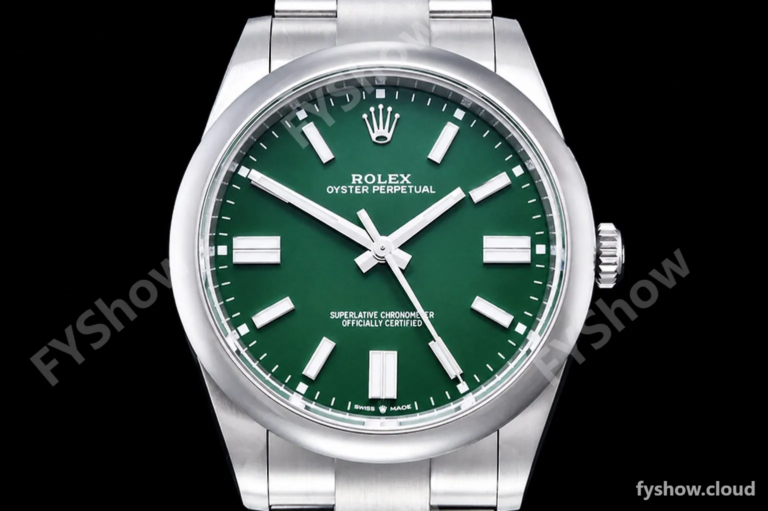 Rolex - Oyster Pert 41mm 124300 Oys SS/SS Green VSF VS3235 - Image 2