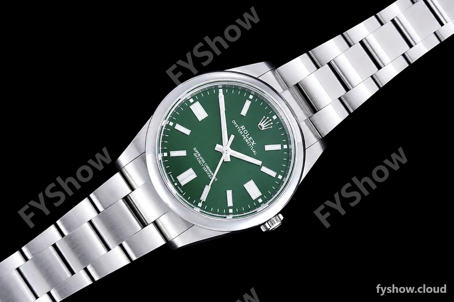 Rolex - Oyster Pert 41mm 124300 Oys SS/SS Green VSF VS3235 - Image 3