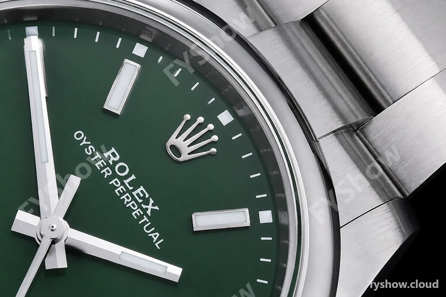 Rolex - Oyster Pert 41mm 124300 Oys SS/SS Green VSF VS3235 - Image 6