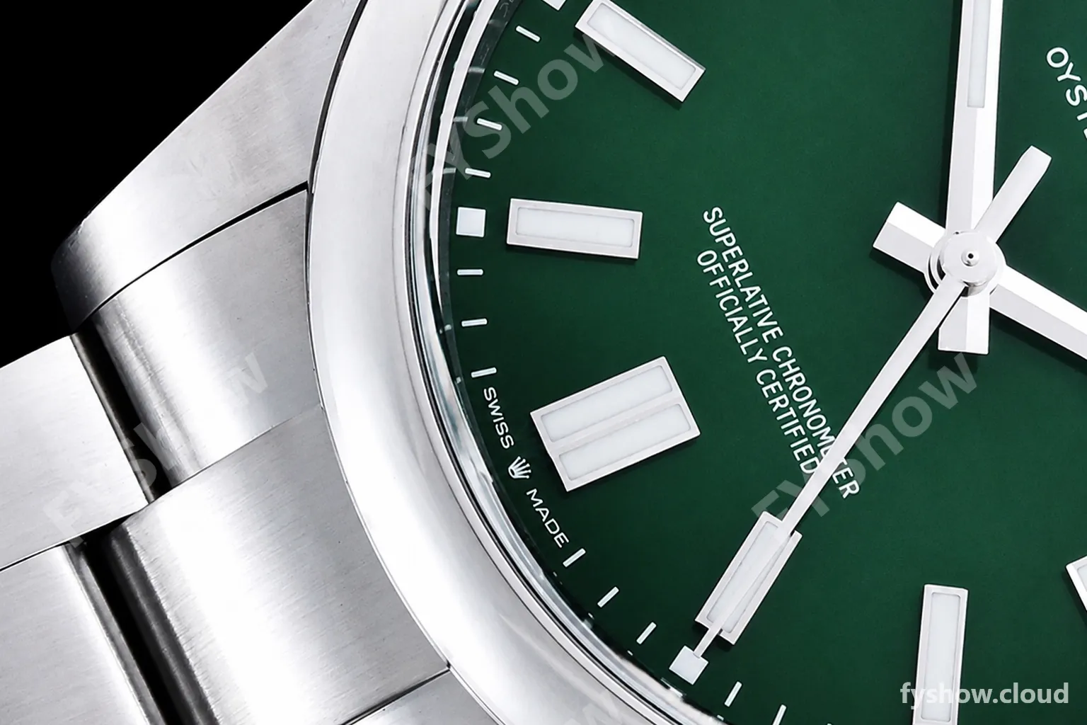Rolex - Oyster Pert 41mm 124300 Oys SS/SS Green VSF VS3235 - Image 7