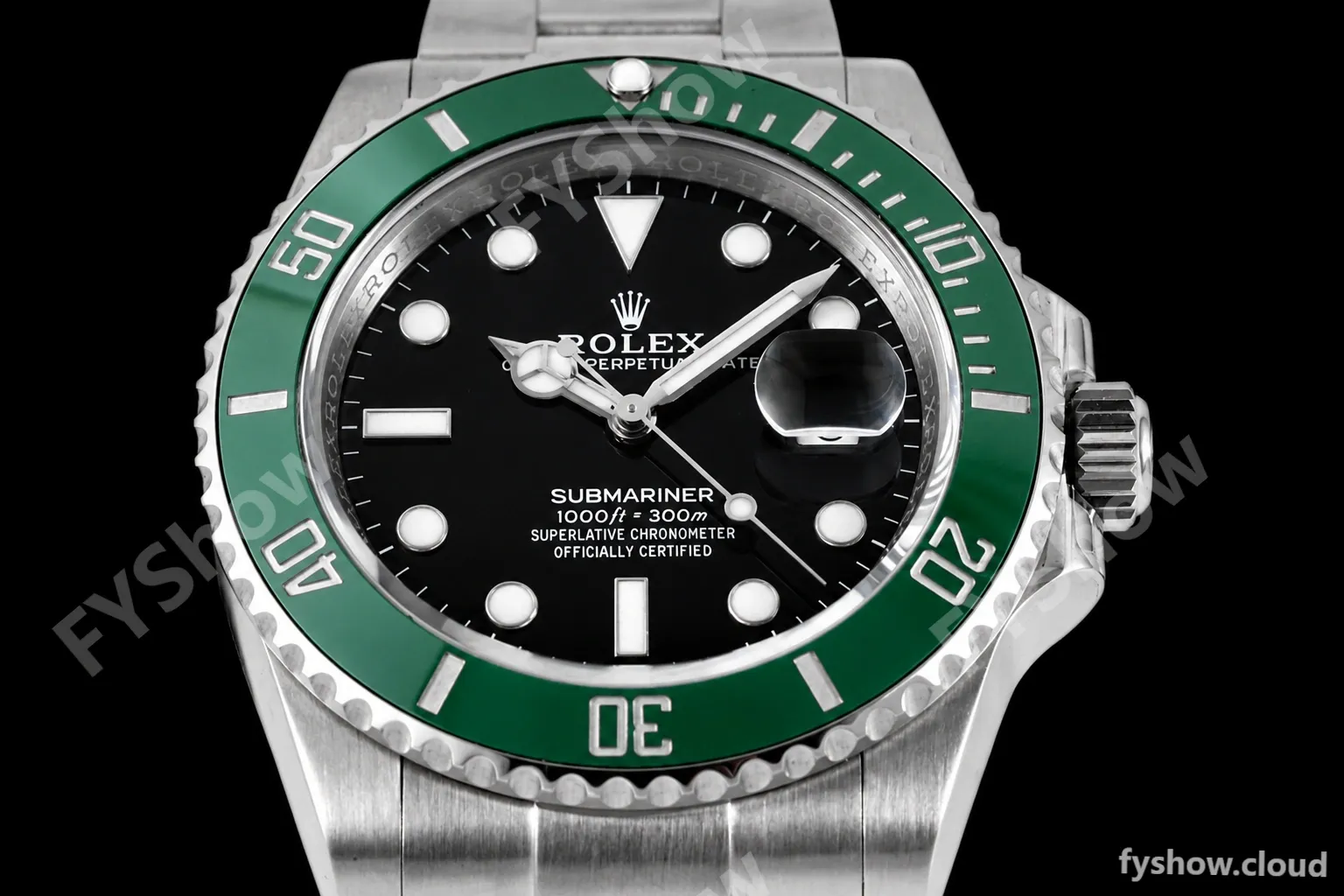 Rolex - Submariner 41mm 126610LV Kermit 904L SS/SS Black ZF VR3235 - Image 2