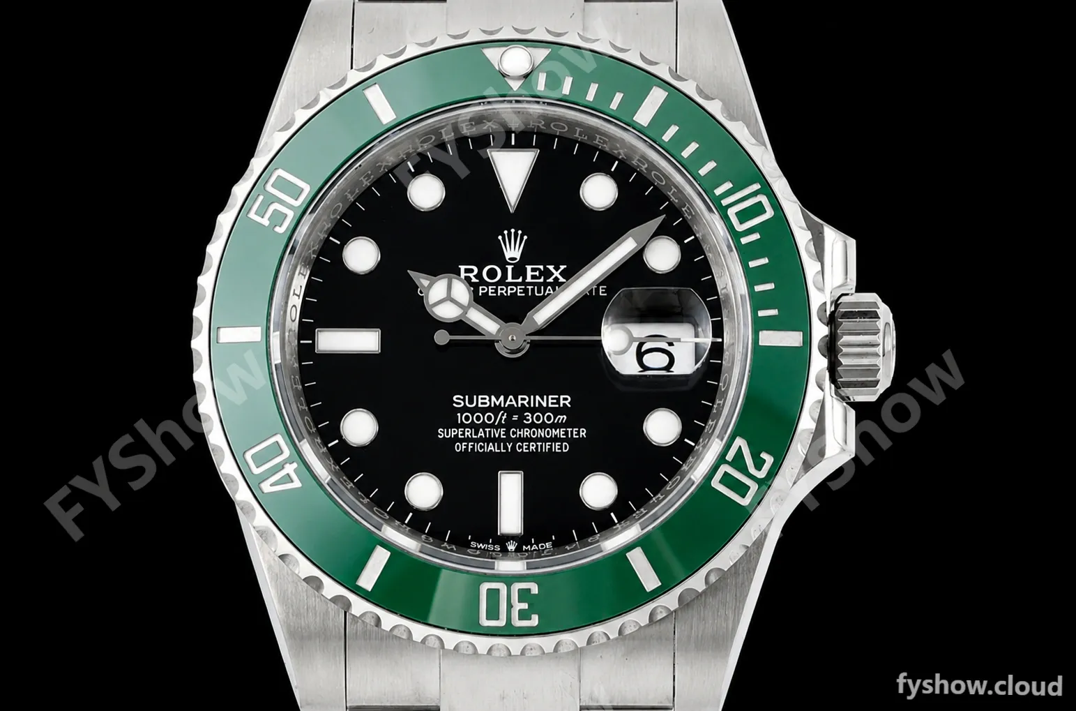 Rolex - Submariner 41mm 126610LV Kermit 904L SS/SS Black ZF VR3235 - Image 3