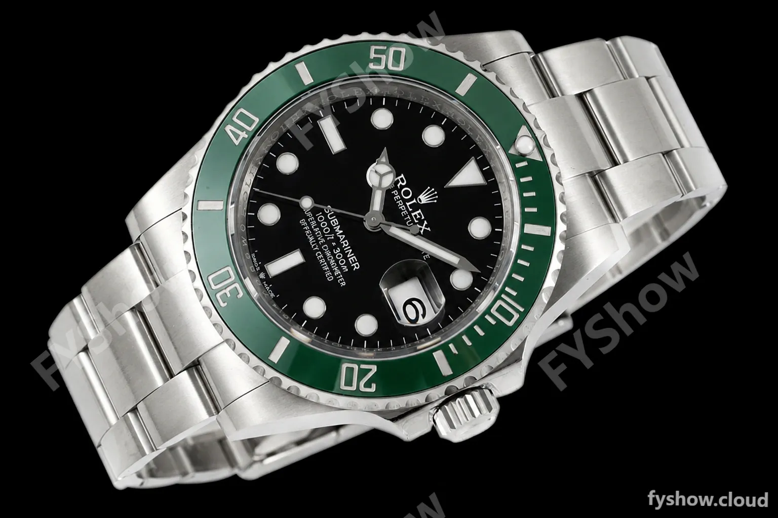 Rolex - Submariner 41mm 126610LV Kermit 904L SS/SS Black ZF VR3235 - Image 7