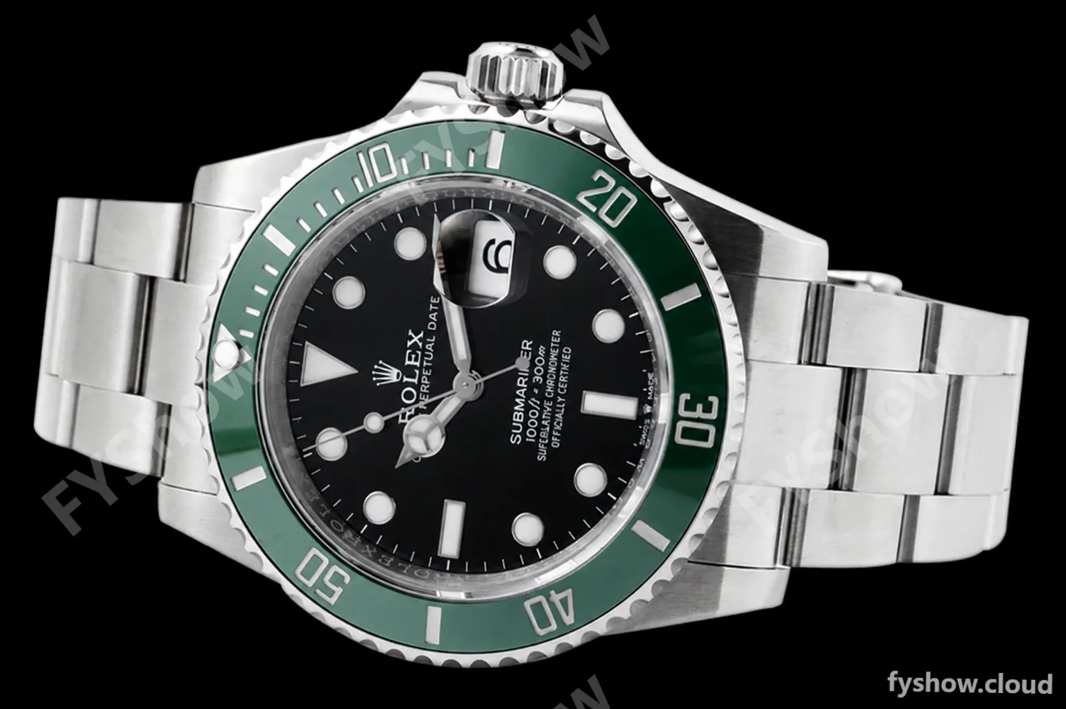 Rolex - Submariner 41mm 126610LV Kermit 904L SS/SS Black ZF VR3235 - Image 9