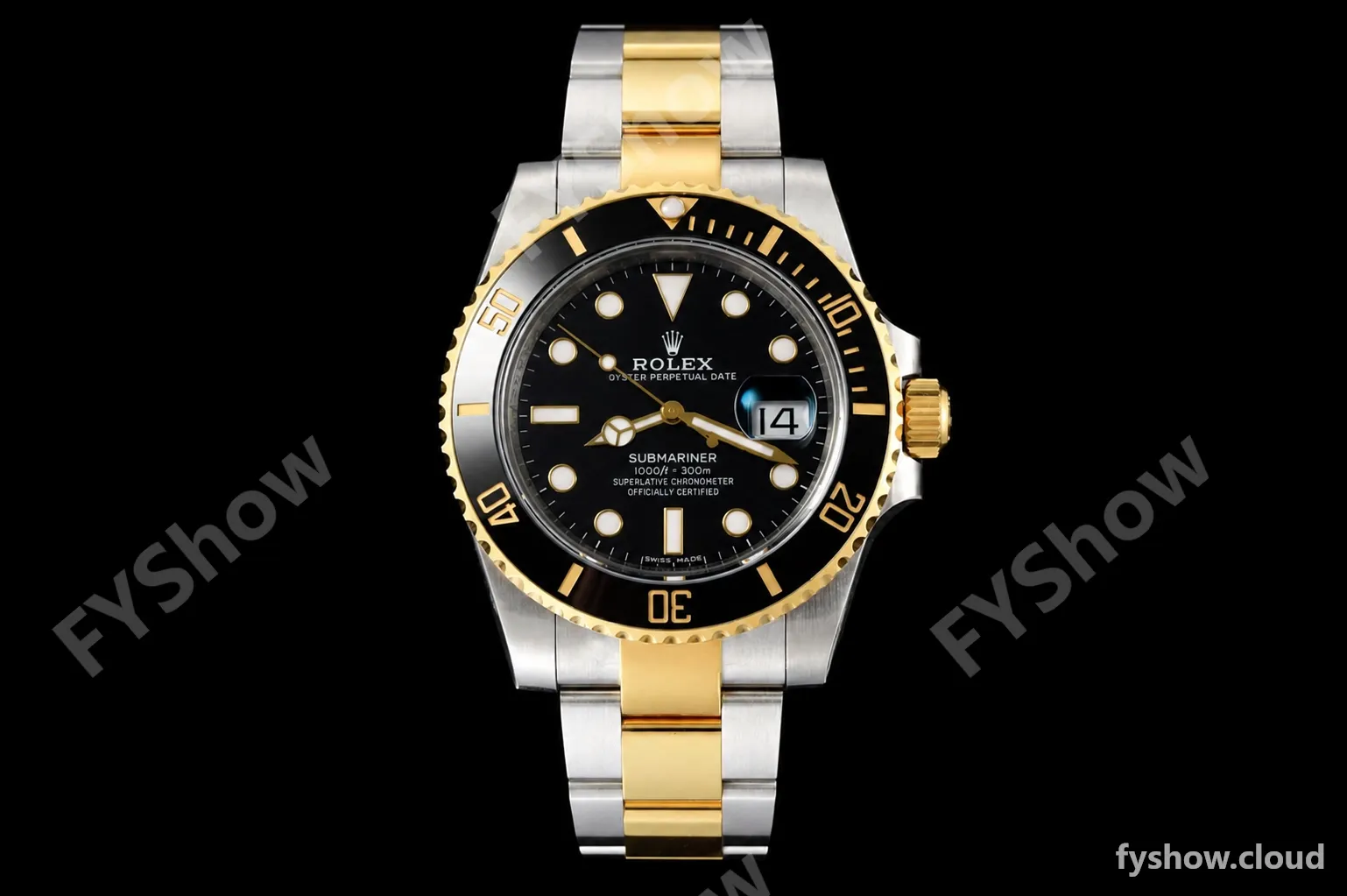 Rolex - Submariner 40mm 116613LN 904L YG/SS Black VSF VS3135