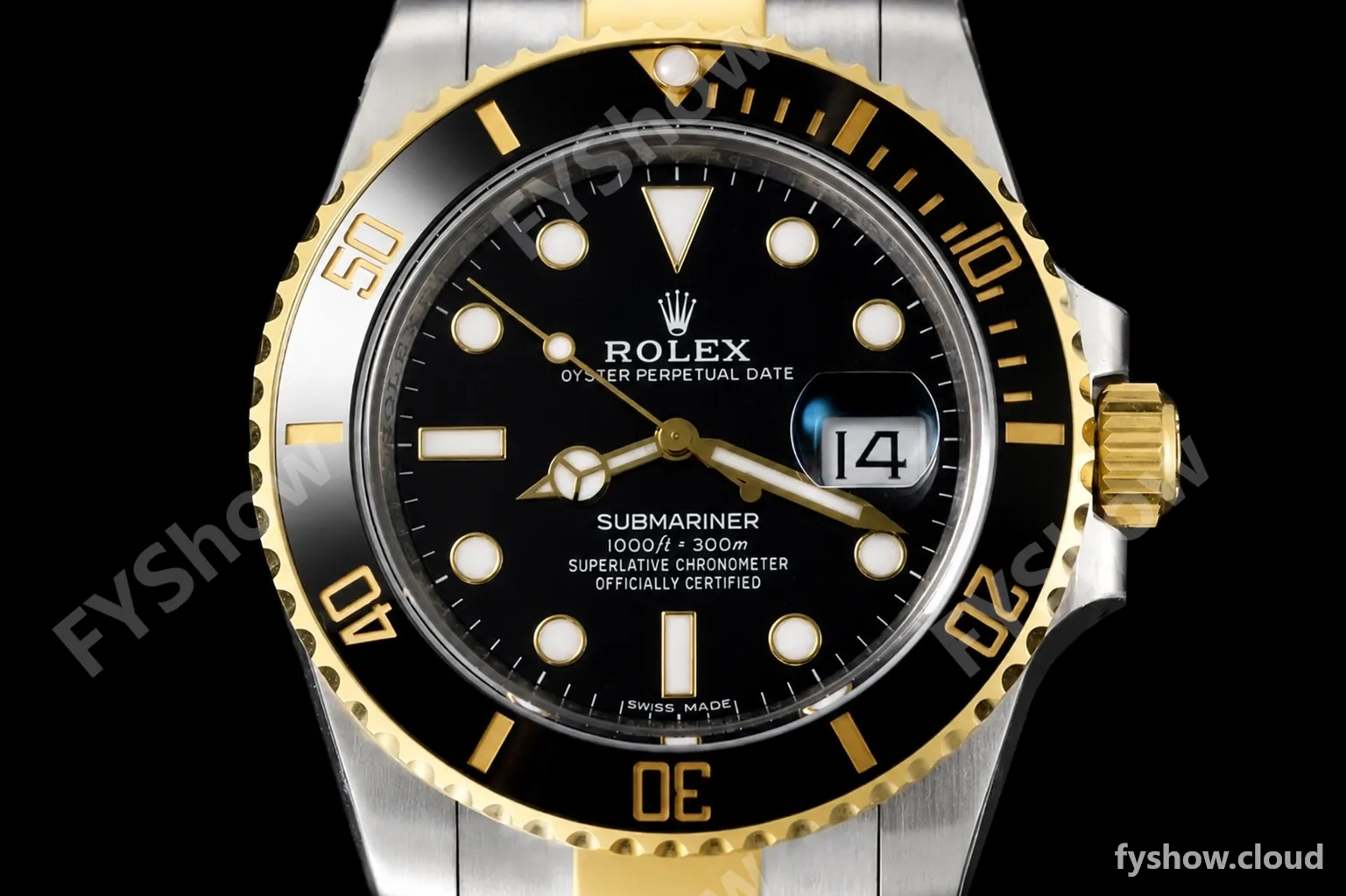 Rolex - Submariner 40mm 116613LN 904L YG/SS Black VSF VS3135 - Image 2