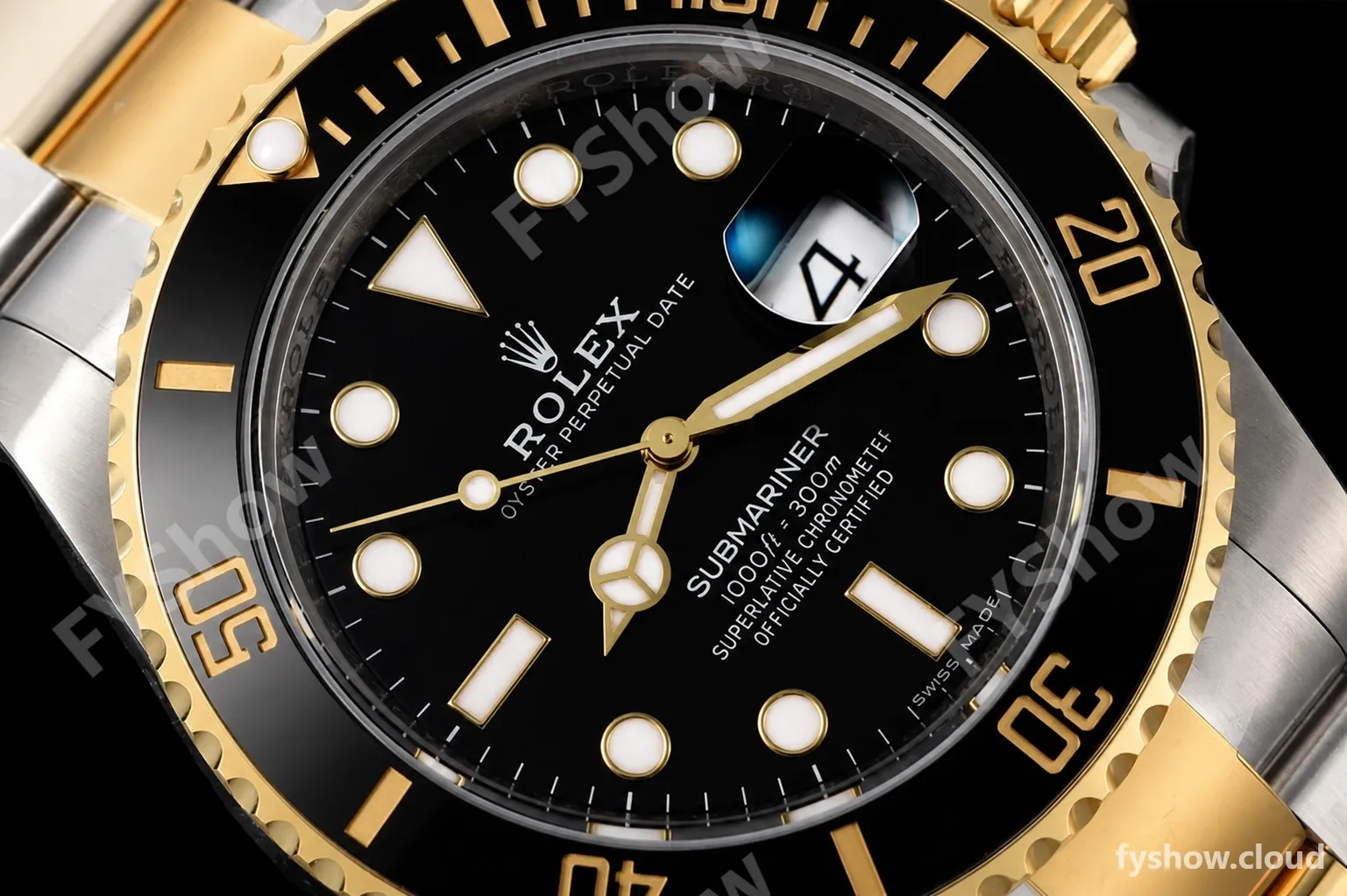 Rolex - Submariner 40mm 116613LN 904L YG/SS Black VSF VS3135 - Image 4