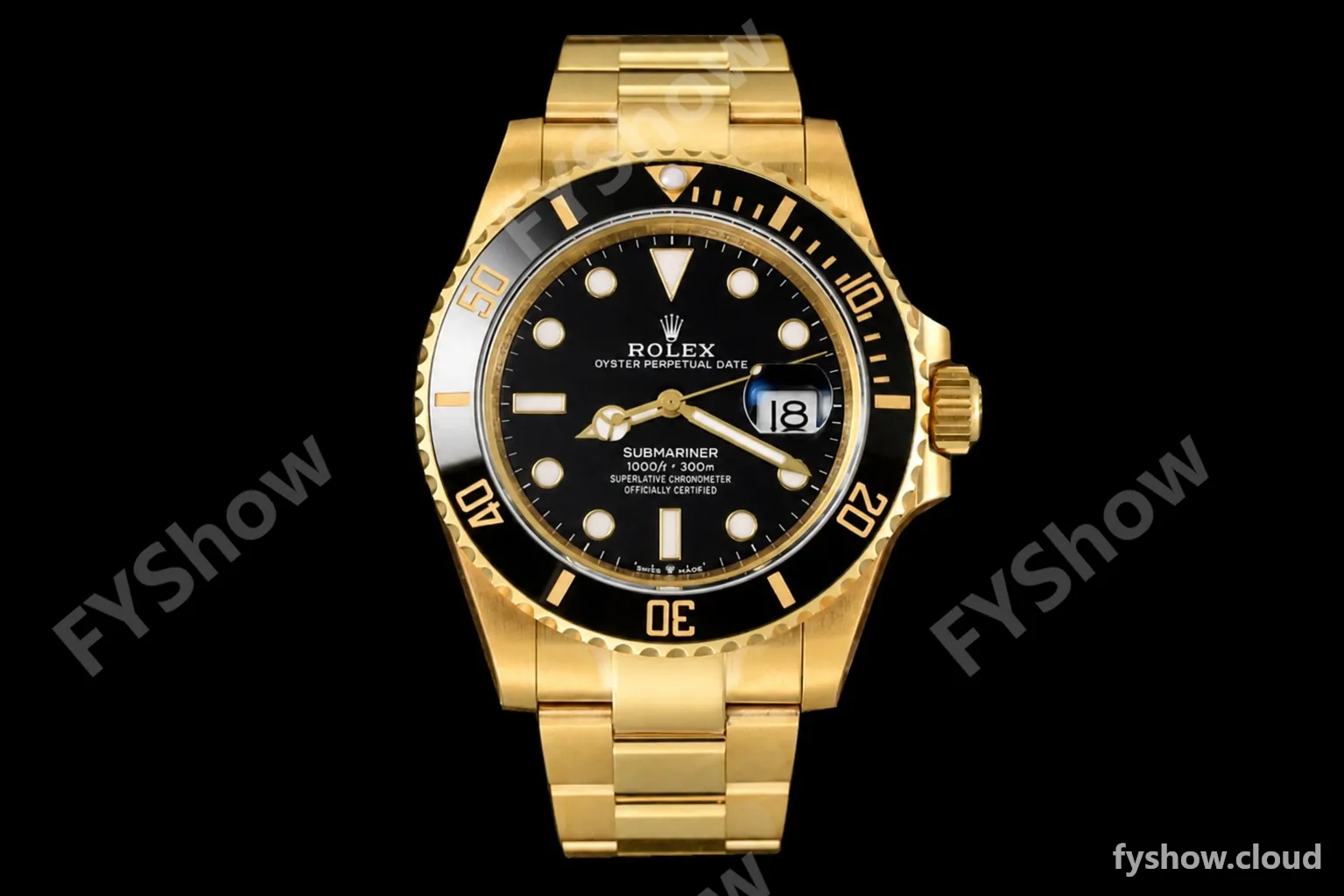 Rolex - Submariner 41mm 126618LN 904L YG/YG Black VSF VS3235