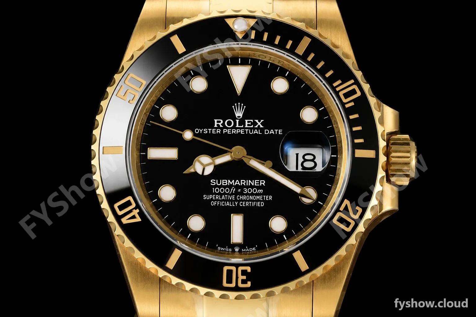 Rolex - Submariner 41mm 126618LN 904L YG/YG Black VSF VS3235 - Image 2